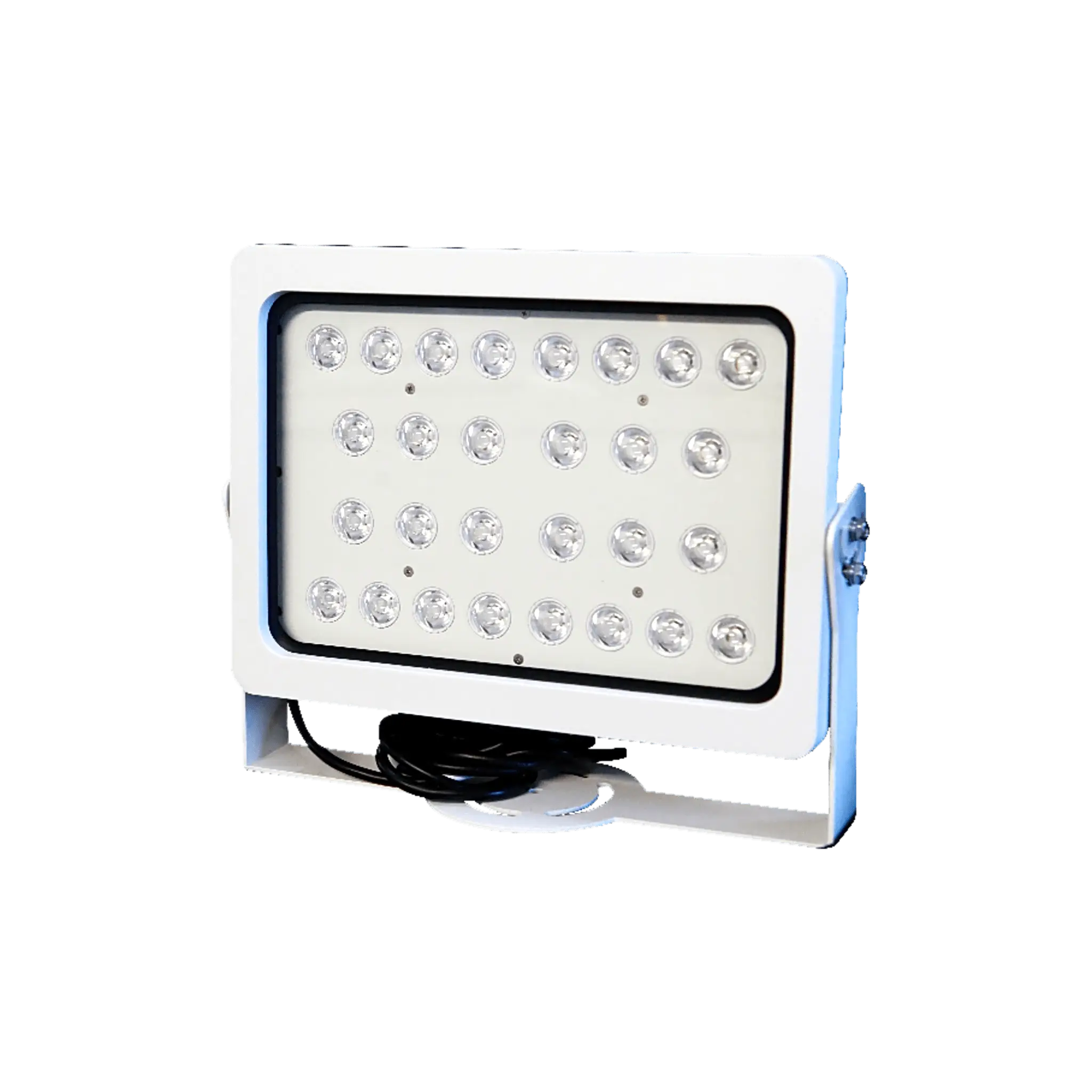 Luz Estroboscópica Suplementaria / 28 LEDs de Alta Luminosidad / 250 lx a 50 m / Ángulo 10° / IP66 / Control TTL / Protección contra Falso Disparo / Aluminio Aleación
