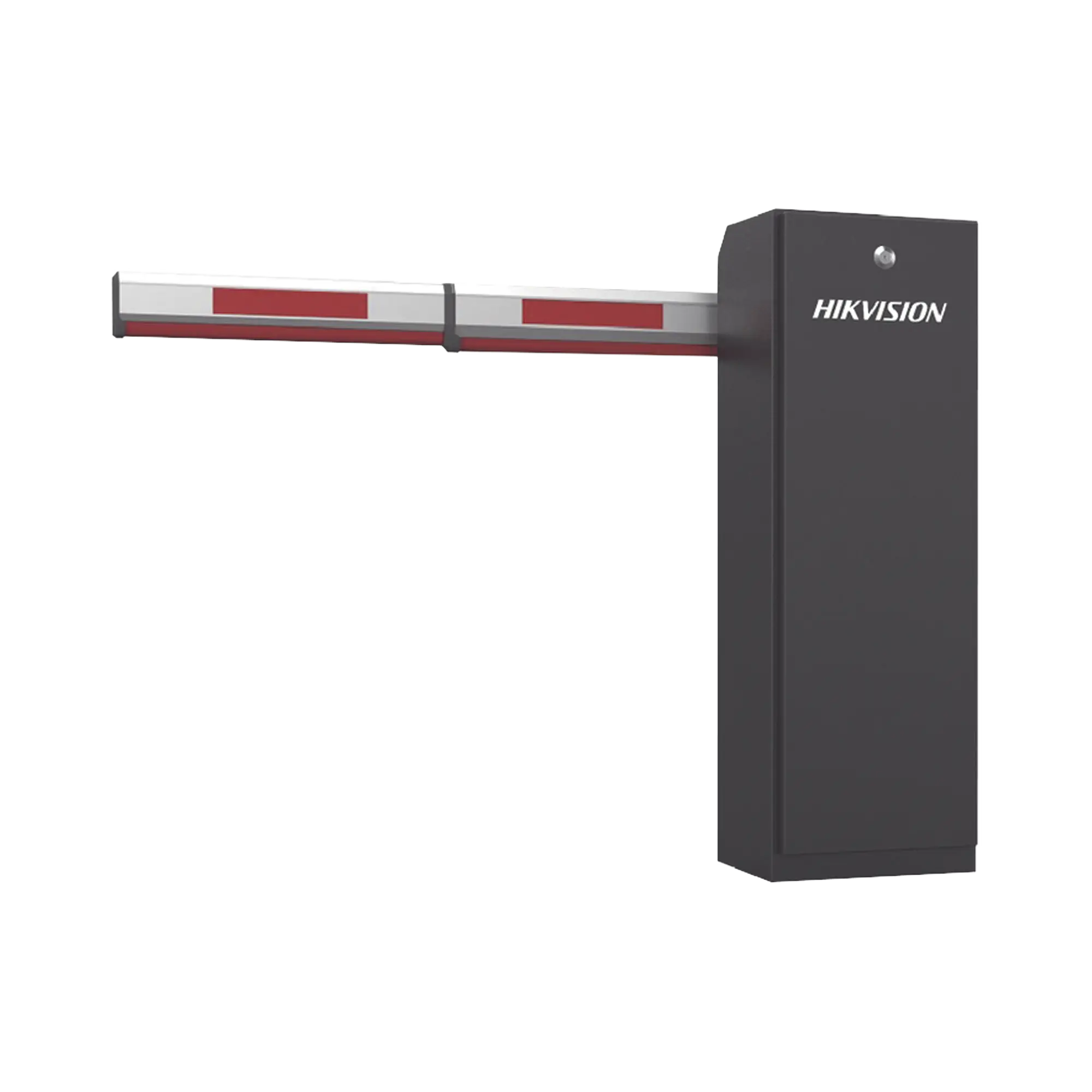 Barrera Vehicular IZQUIERDA / Brazo Incluido Ajustable de 2 a 4 mts / Apertura en 3 Segundos / Incluye Banda Protectora Antigolpe de Vehiculos / Protección IP54 / Compatible con Cualquier Control de Acceso