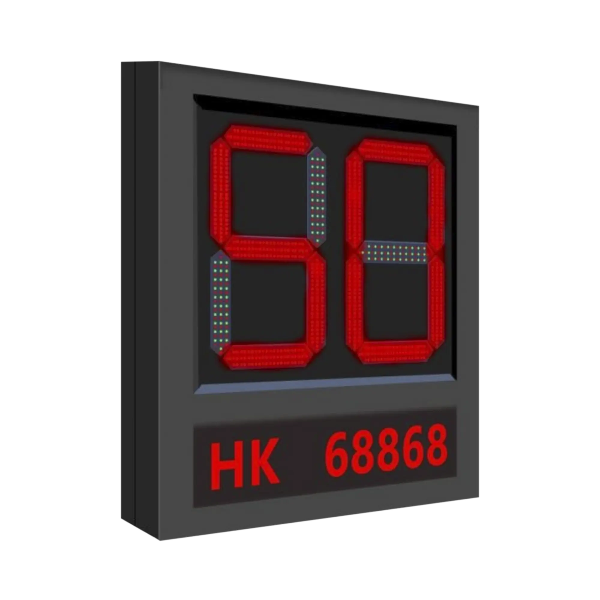 Pantalla LED para Aplicación de Estacionamientos / Indicador de Estados como Exceso de Velocidad, Velocidad Normal