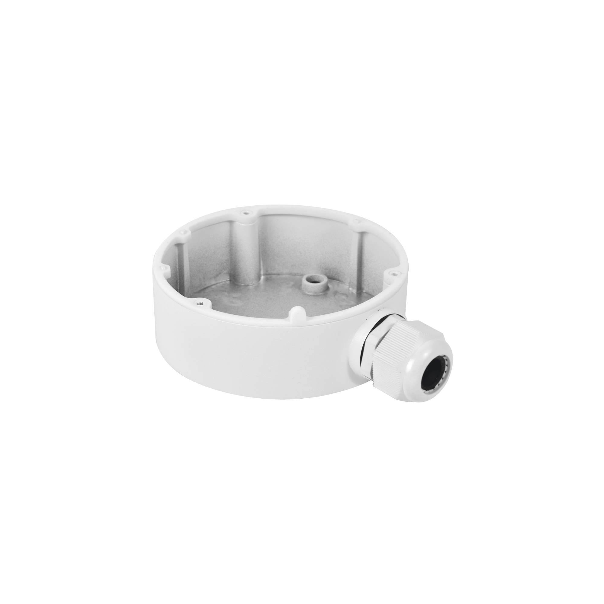 Caja de Conexiones de Exterior para Cámaras Tipo Mini Domo / IP66 / Color Blanco