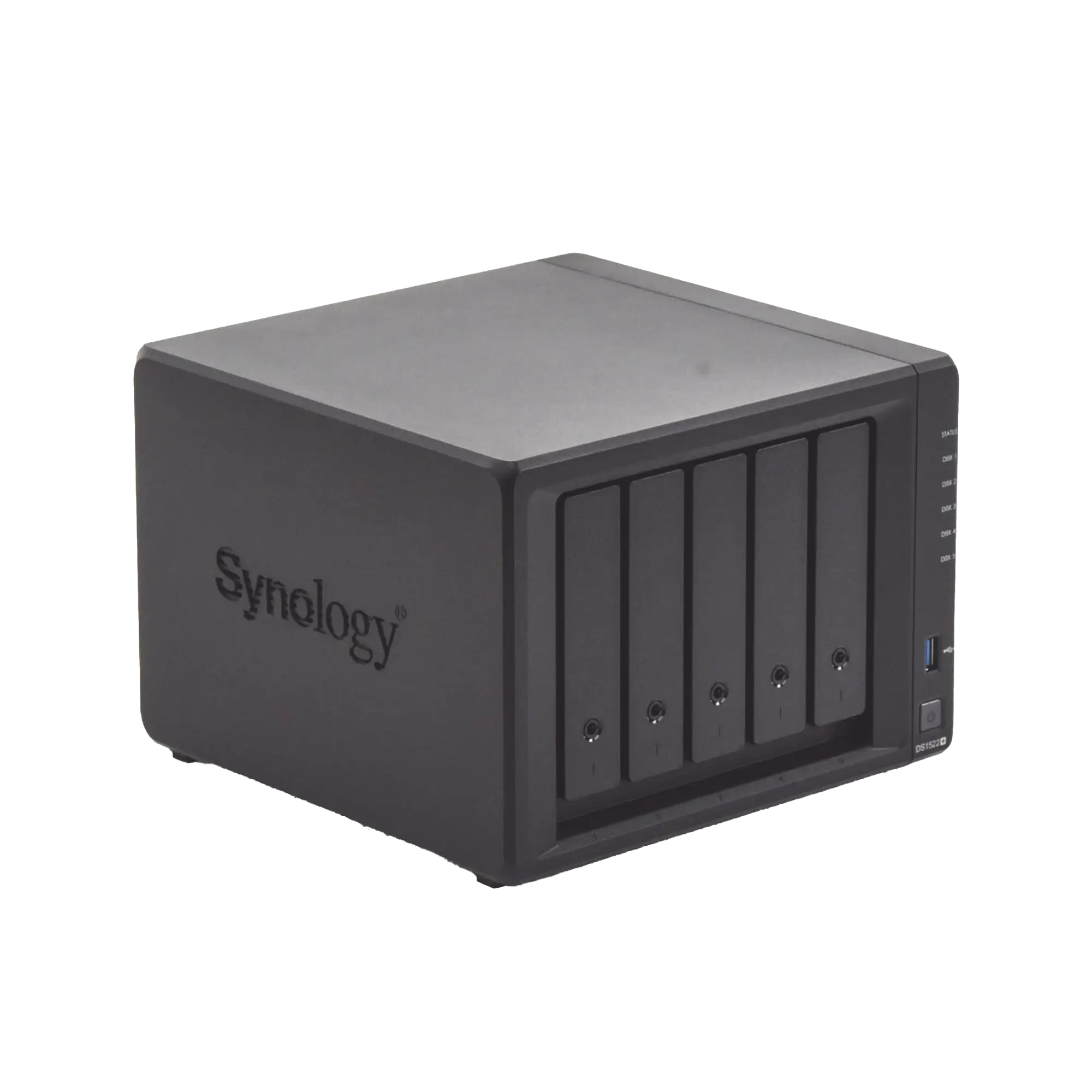 Servidor NAS de 5 Bahías (Expandible a 15 Bahías) / Hasta 270 TB / 8 GB RAM / Servicio Nube Gratis (P2P) / Administración Remota y Respaldo Programado