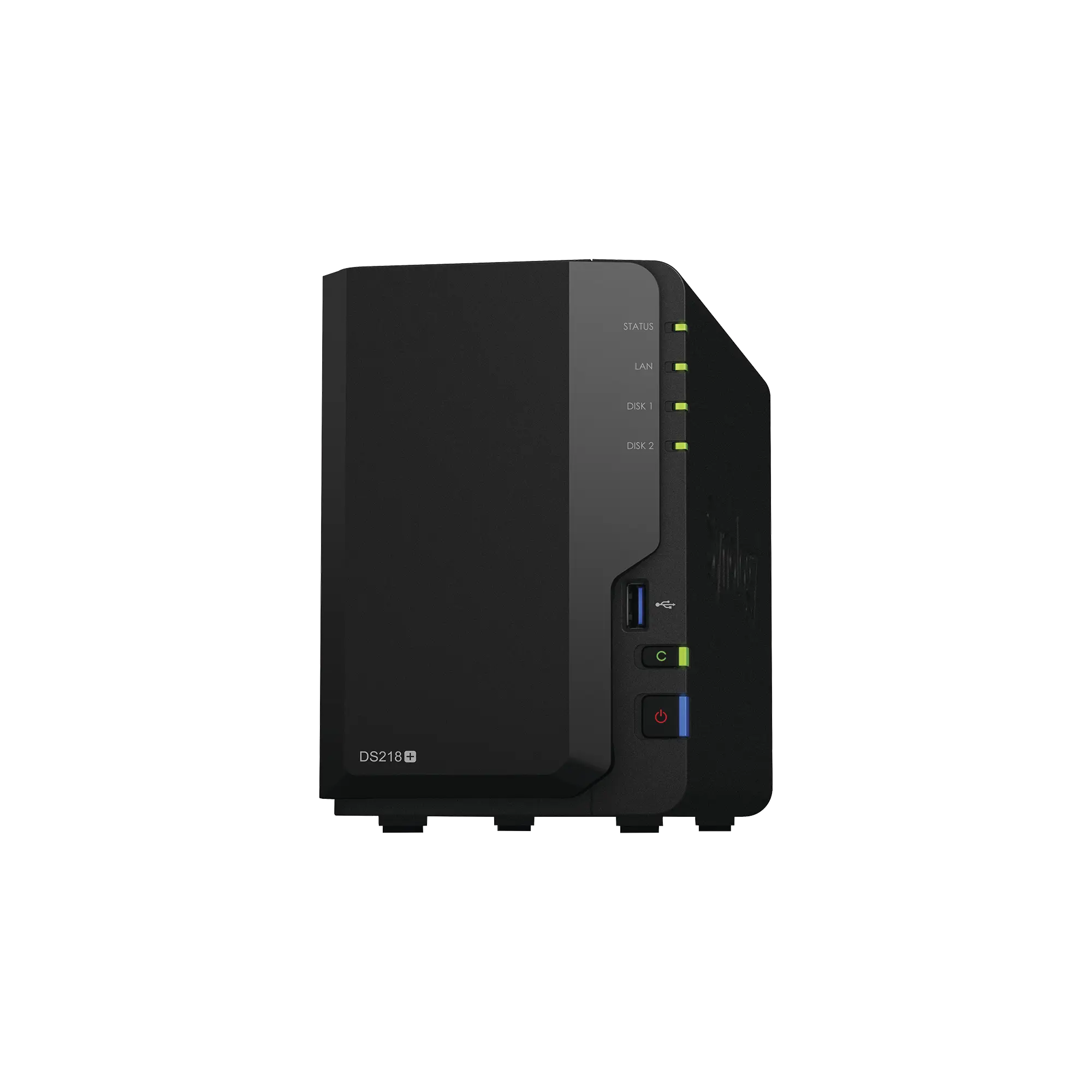 Servidor NAS de escritorio con 2 bahías / Hasta 24 TB / Hasta 6GB RAM / Hasta 25 cámaras