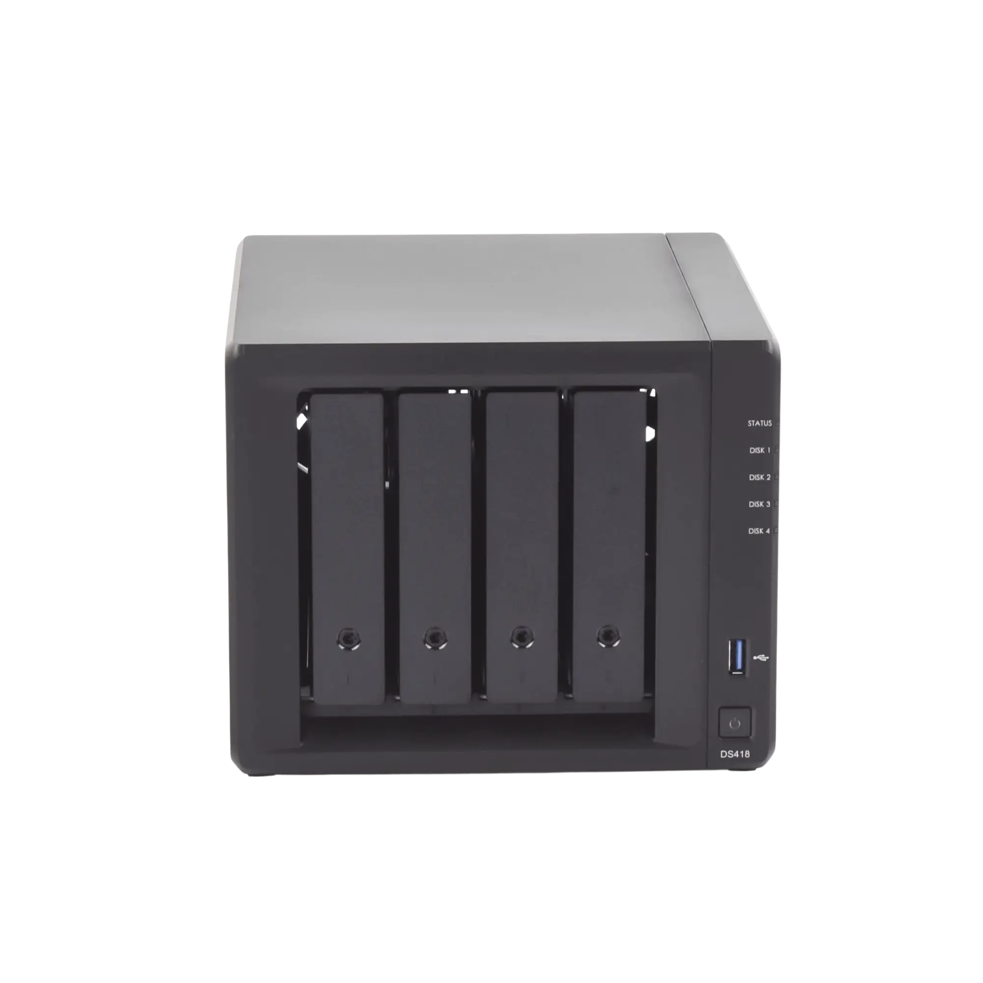 Servidor NAS de escrito de 4 bahías, soporta hasta 10TB por disco duro
