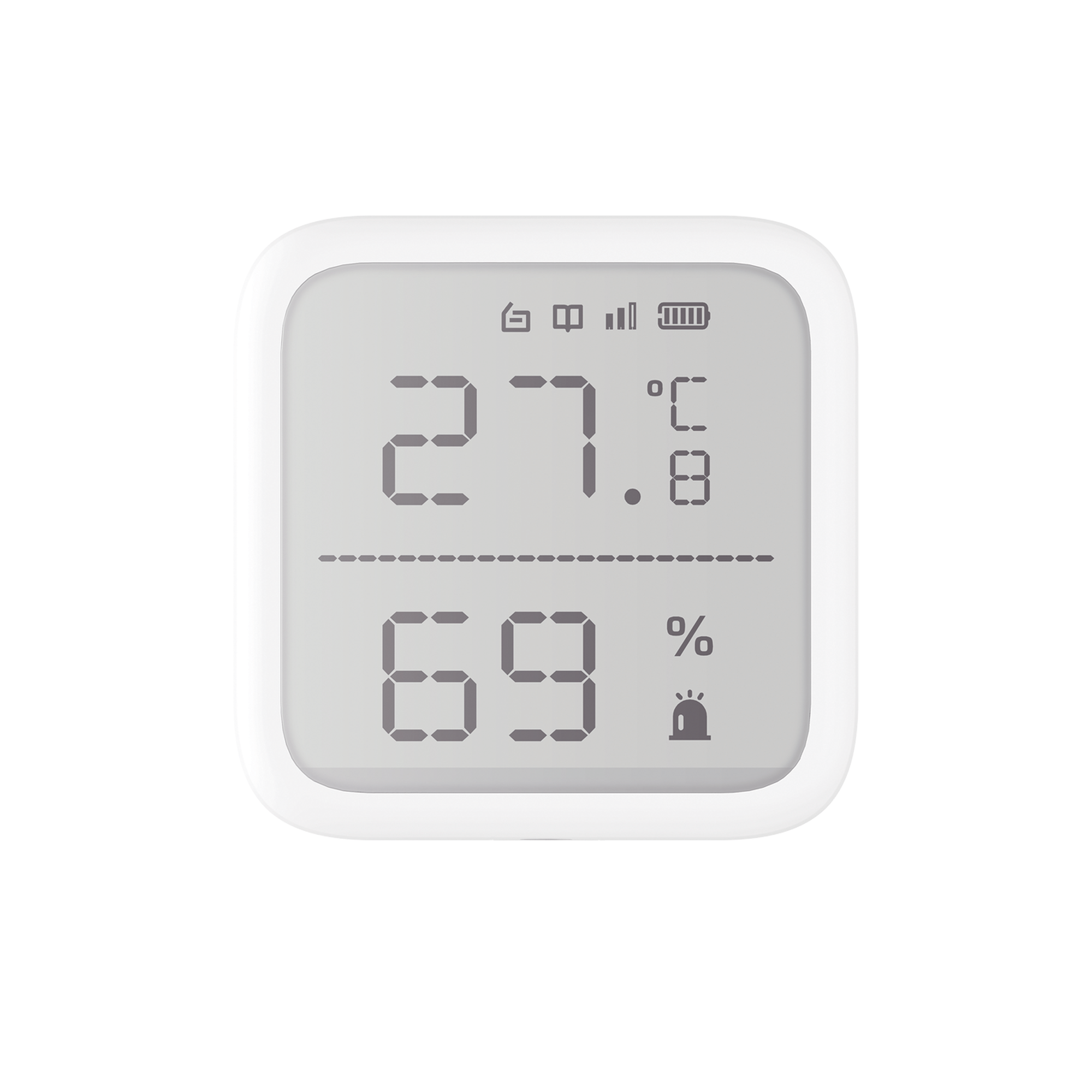 (AX PRO) Detector de Temperatura y Detector de Humedad Inalámbrico / 2.7″ de Tamaño / Uso en Interior / Rango de Detección desde -35°C hasta 99°C