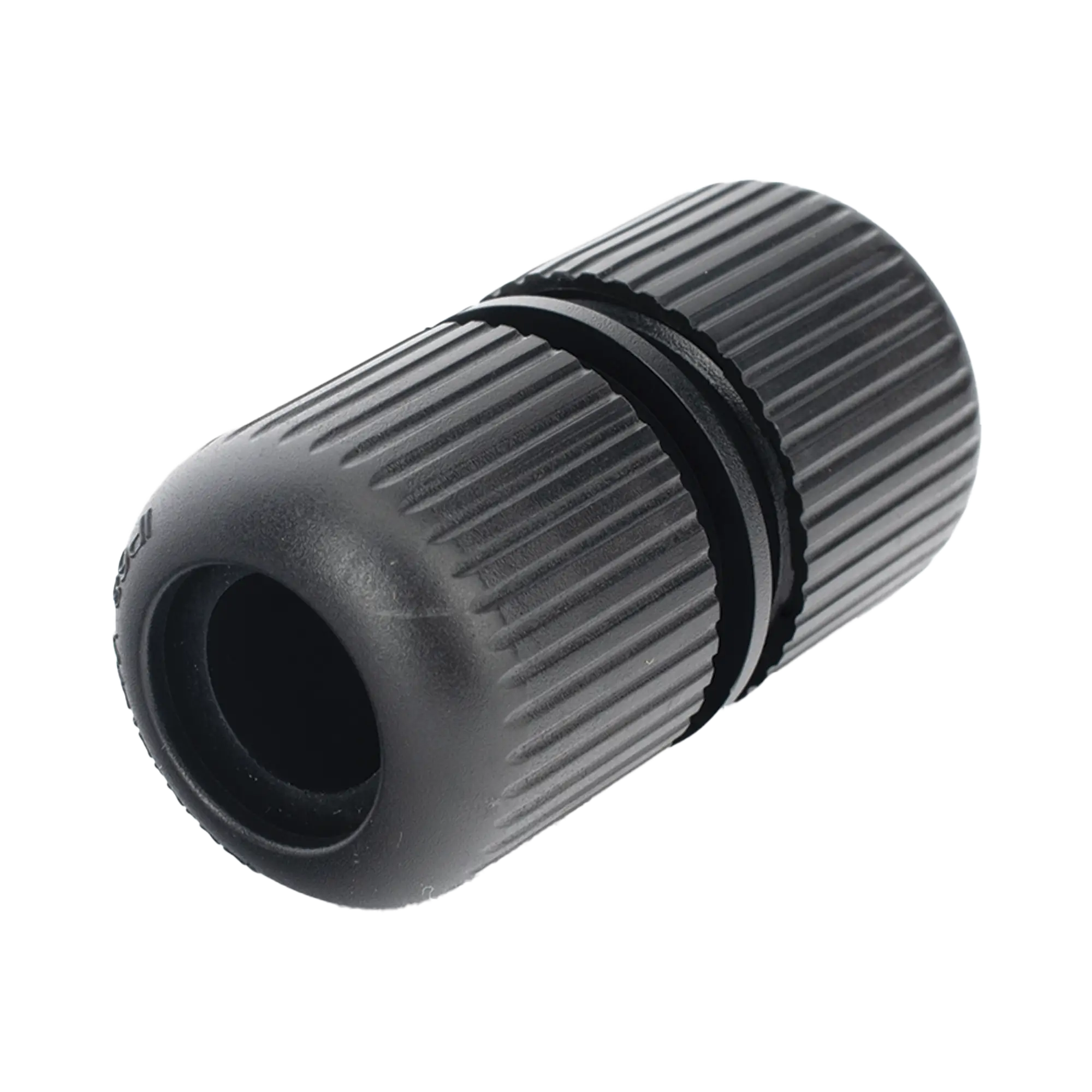 Protector para Exterior IP68 / Adaptador para el Conector Tipo Plug (12 Vcc) en Cámaras epcom / Color Negro / HIKVISION / HiLook