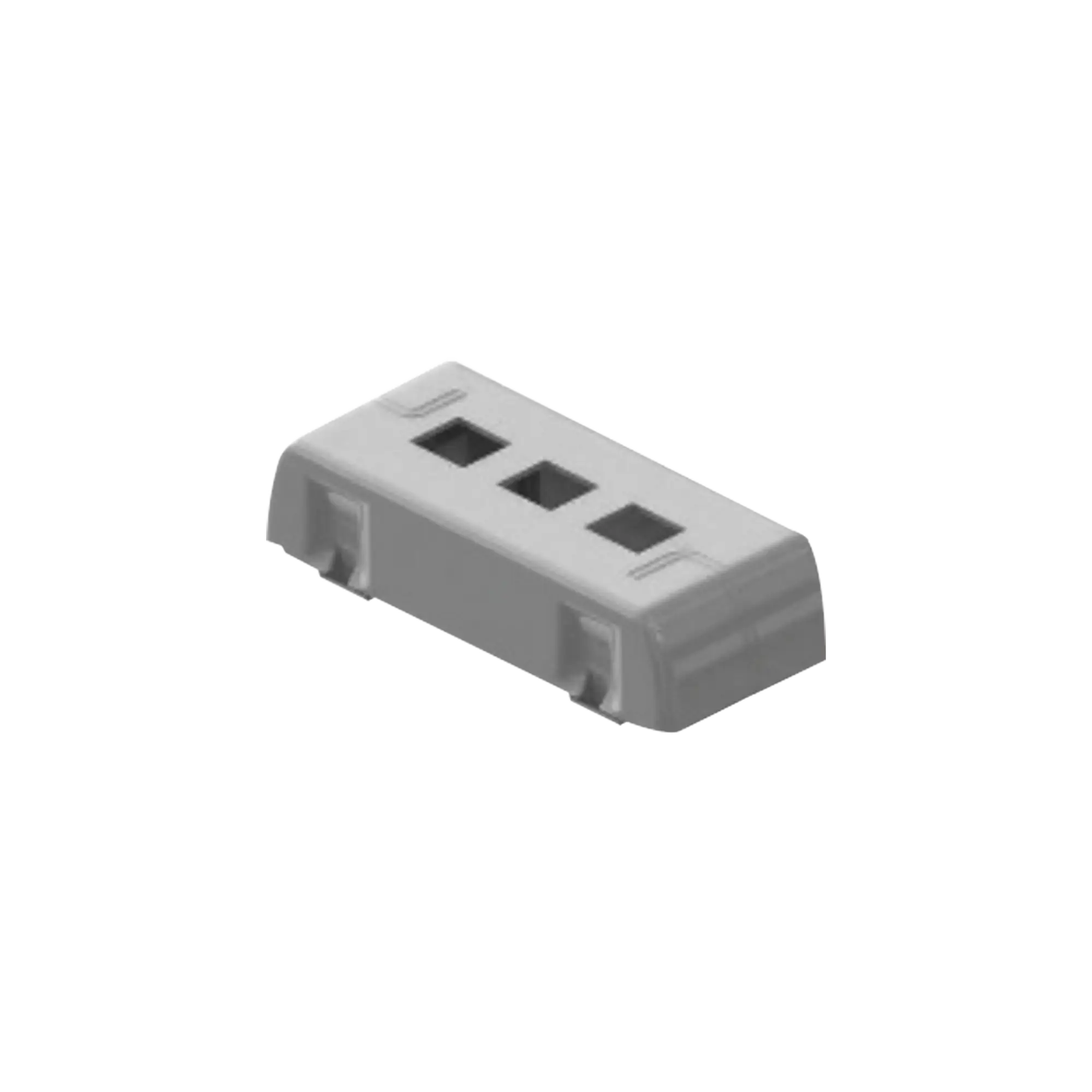 Porta equipamiento linea X Keystone para canaleta DX10000.00