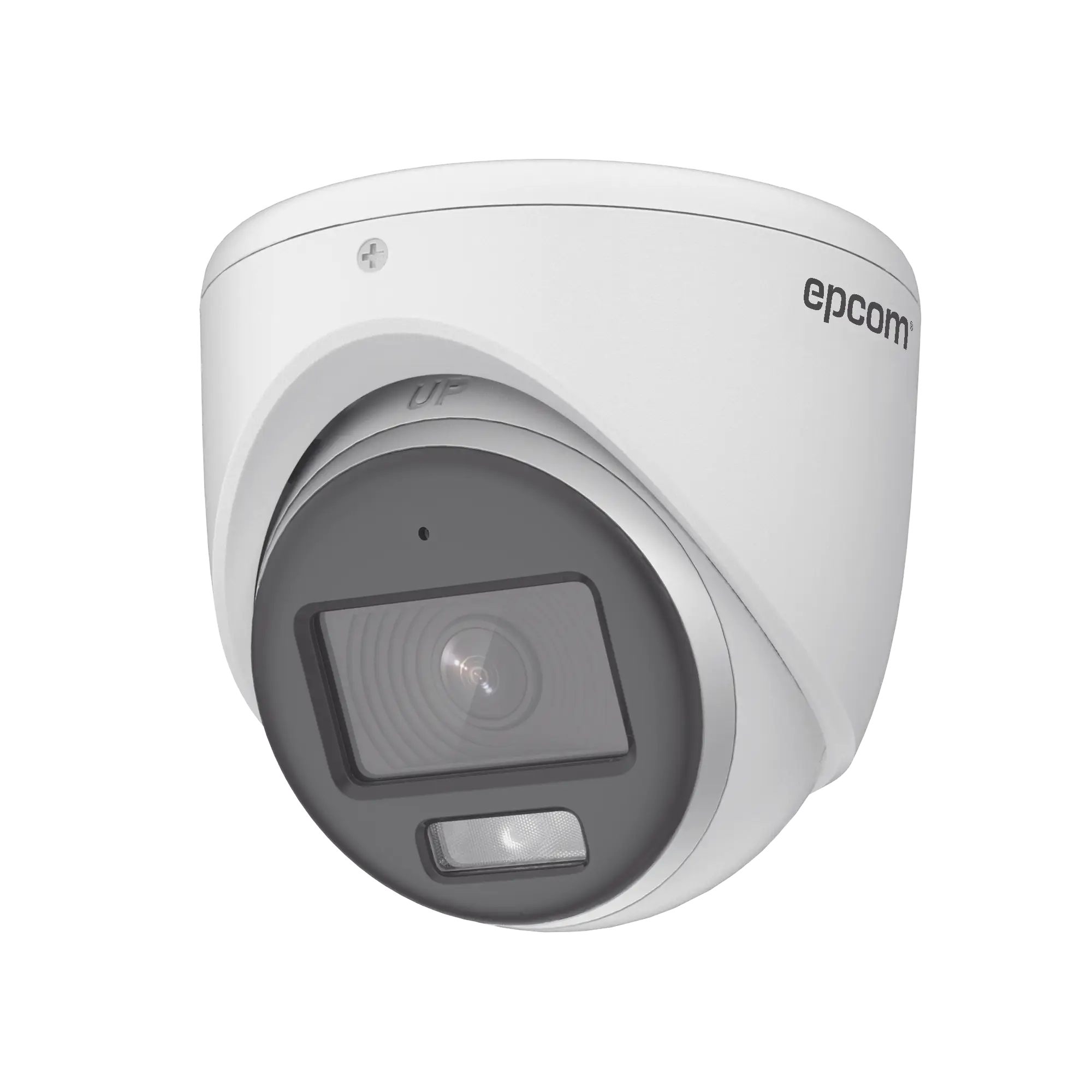 [ColorVu] Turret TURBOHD 3K (5 Megapixel) / Lente 2.8 mm / Micrófono Integrado / Imagen a Color 24/7 / 20 mts Luz Blanca / Exterior IP67 / dWDR / 4 Tecnologías