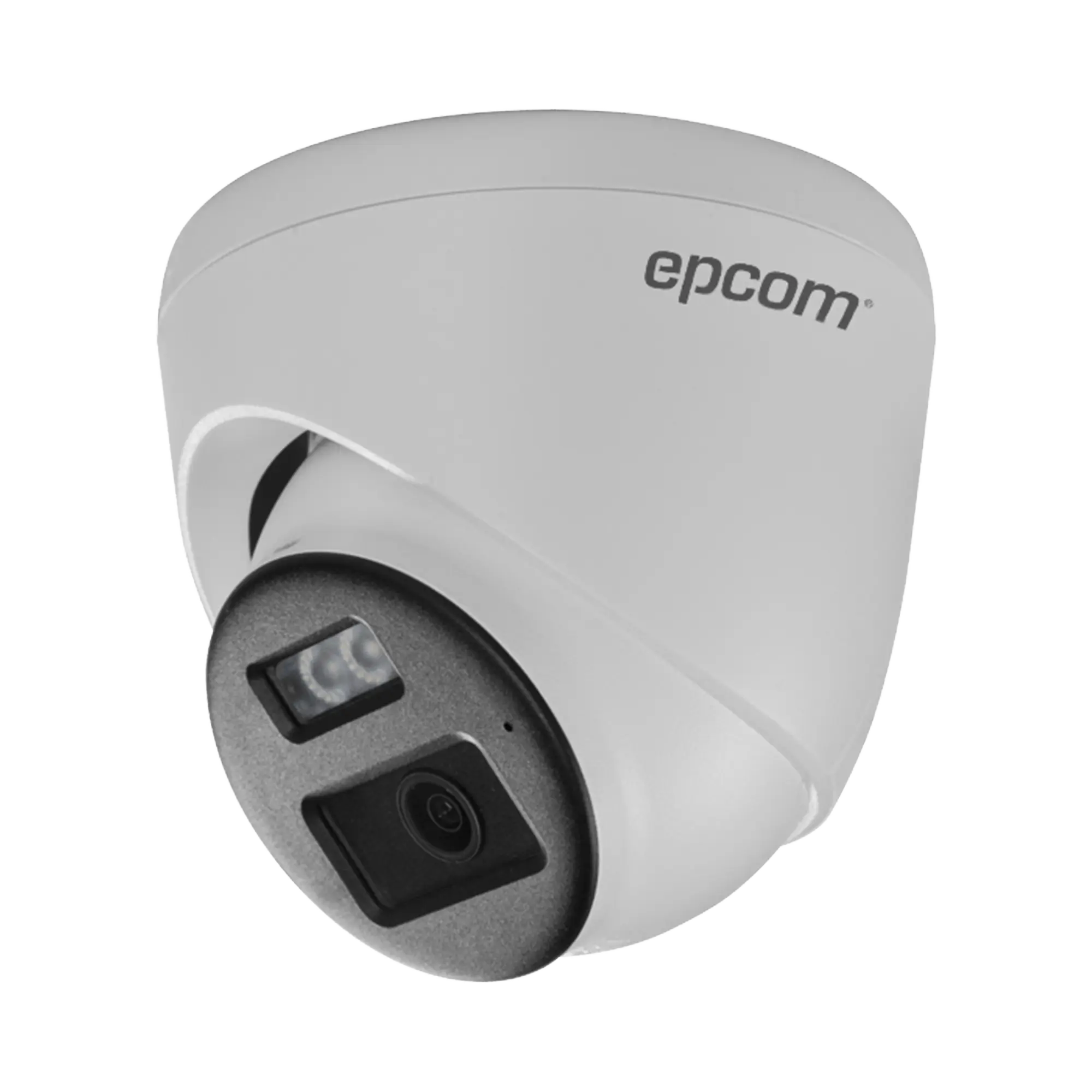 [Audio Bidireccional + Dual Light + ColorVu] Bala TURBOHD 4K (8 Megapixel) / Lente 2.8 mm / 30 mts IR EXIR + 20 mts Luz Blanca / Micrófono y Bocina Integrado / Exterior IP67 / Metal / dWDR