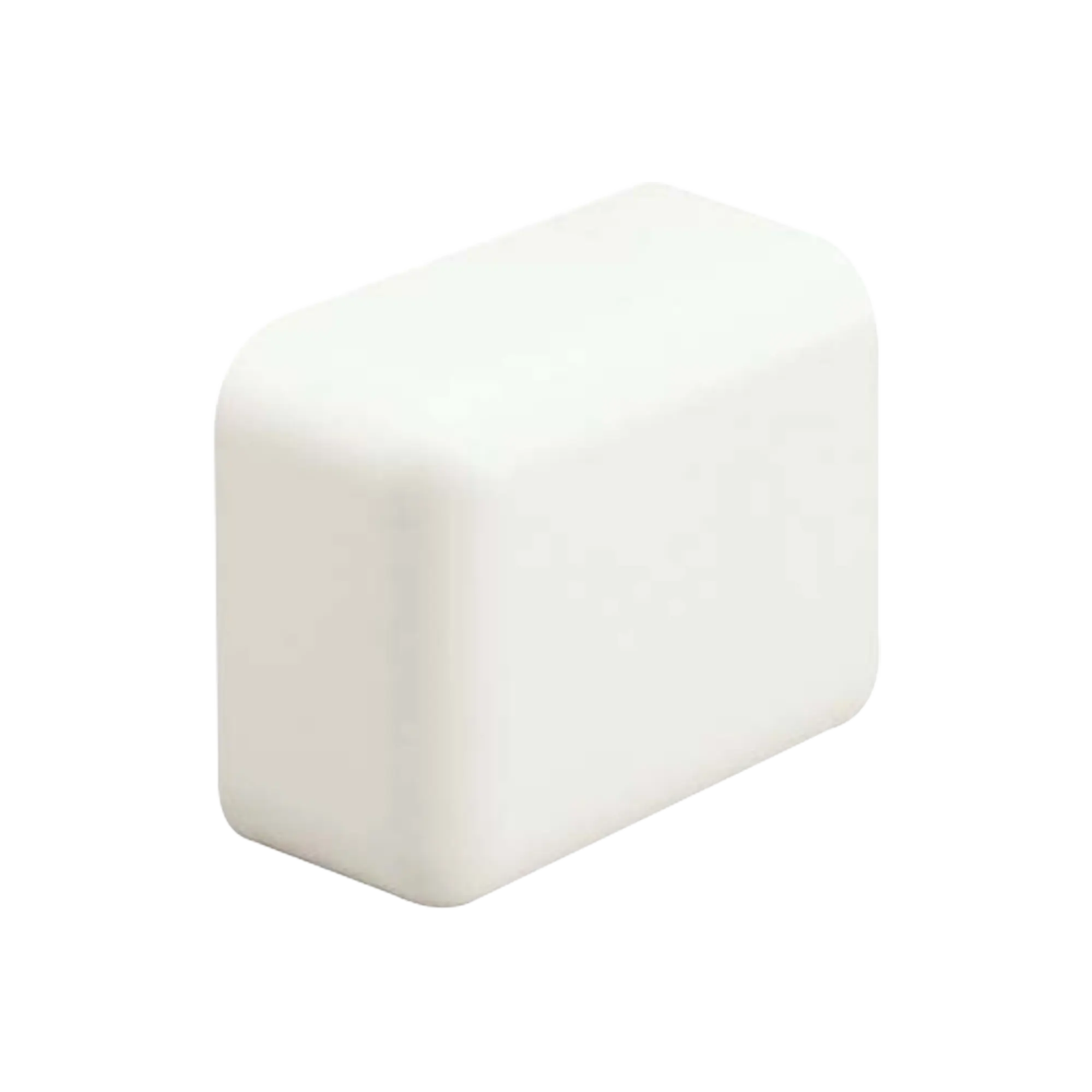 Tapa Final, para uso con canaleta LD10, material ABS, Color Blanco Mate
