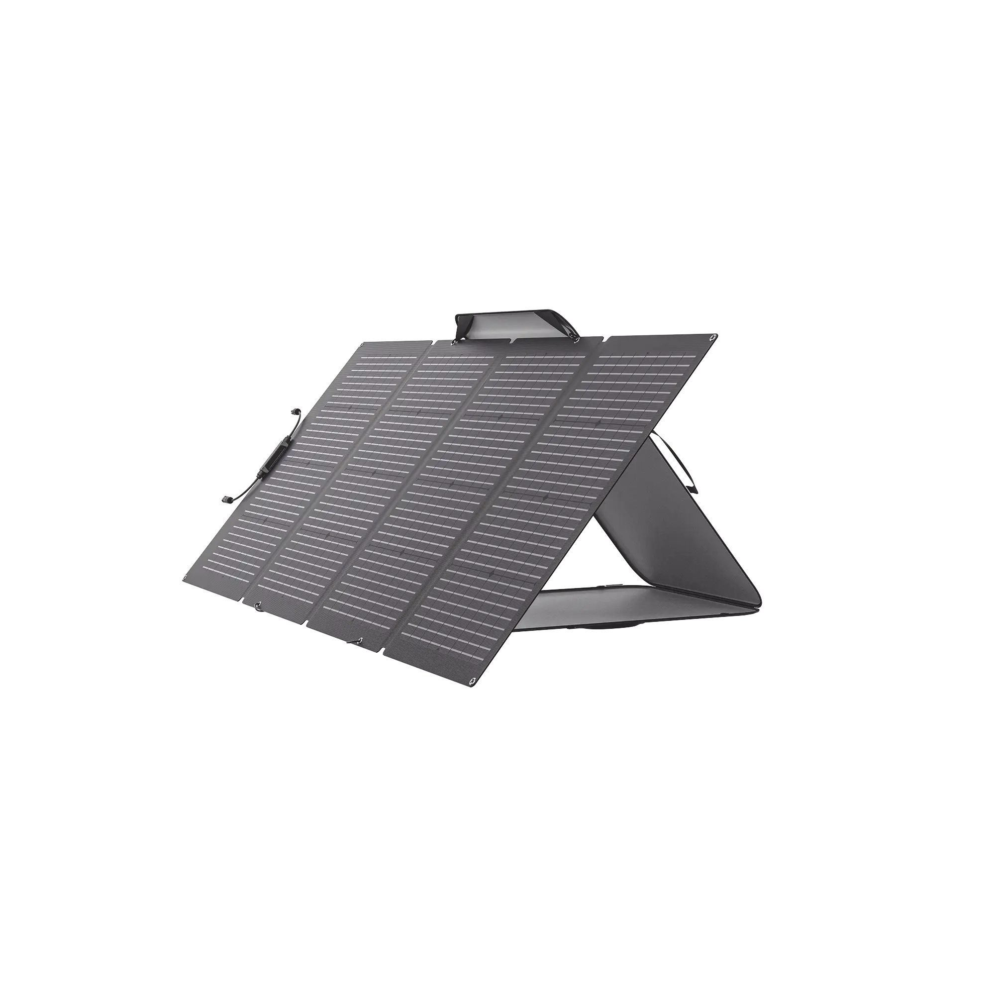 Módulo Solar Portátil y Flexible de 220W Recomendado para Estaciones Portátiles EFD330, EFD350 ó EFD500 / Ajuste de Ángulo / Carga Eficiente / Incluye Cable XT60 a MC4