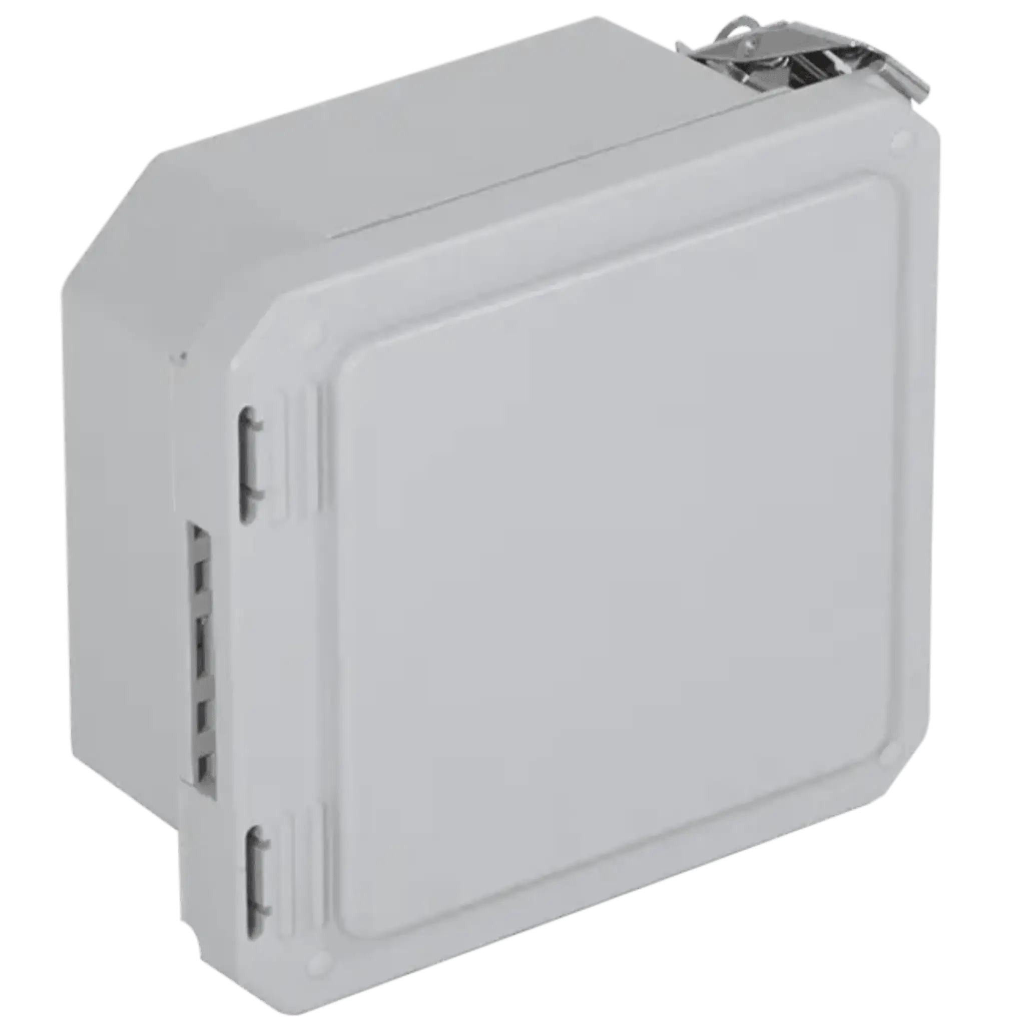 Caja Impermeable De Fibra De Vidrio, 6.77″ (17.19cm) Alto x 6.77″ (17.19cm) Ancho x 4.06″ (10.31cm), Sin Ventanilla, Listado UL/cUL, Hecho En EE.UU, Serie EnviroArmour®