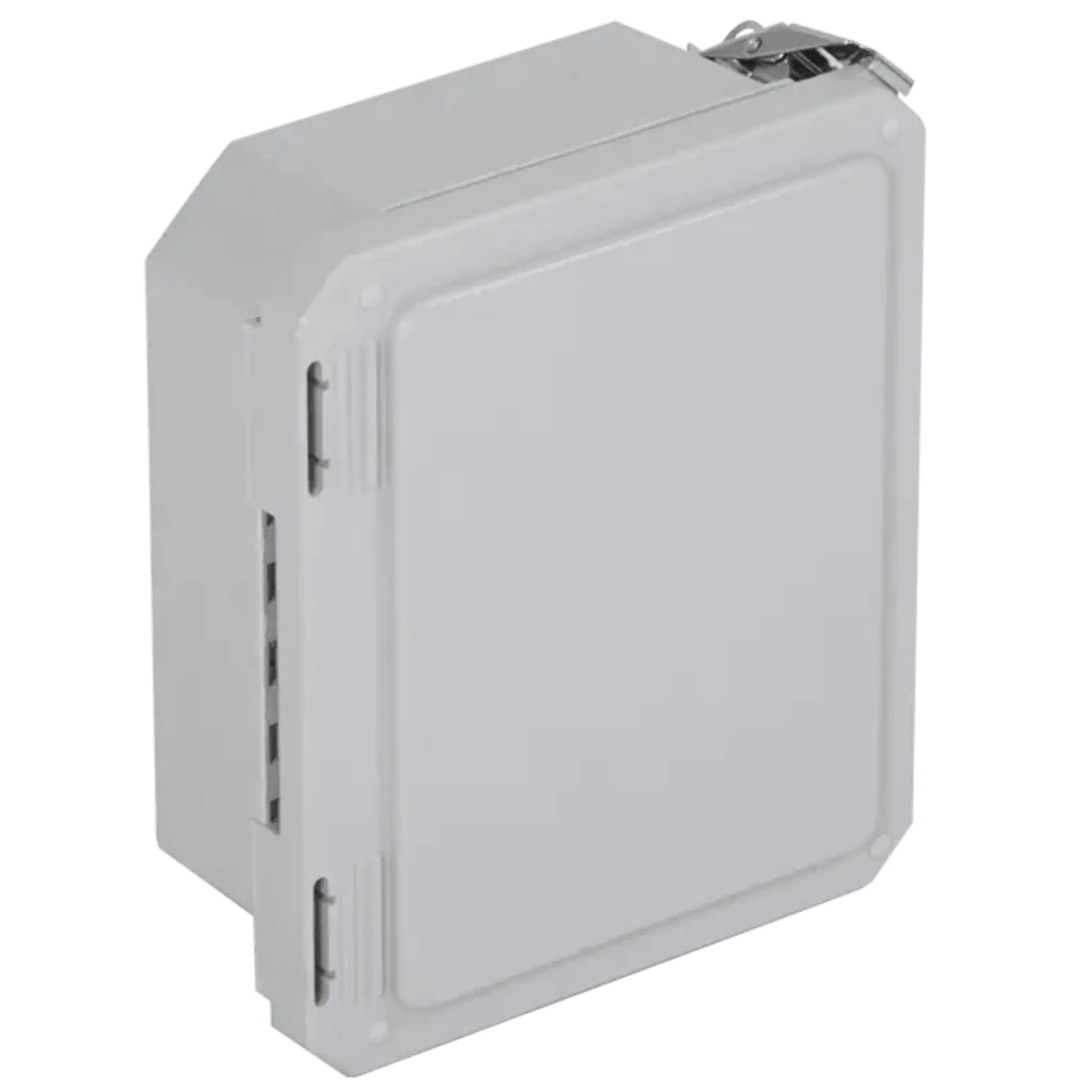 Caja Impermeable De Fibra De Vidrio, 8.77″ (22.27cm) Alto x 6.77″ (17.19cm) Ancho x 4.06″ (10.31cm), Sin Ventanilla, Listado UL/cUL, Hecho En EE.UU, Serie EnviroArmour®