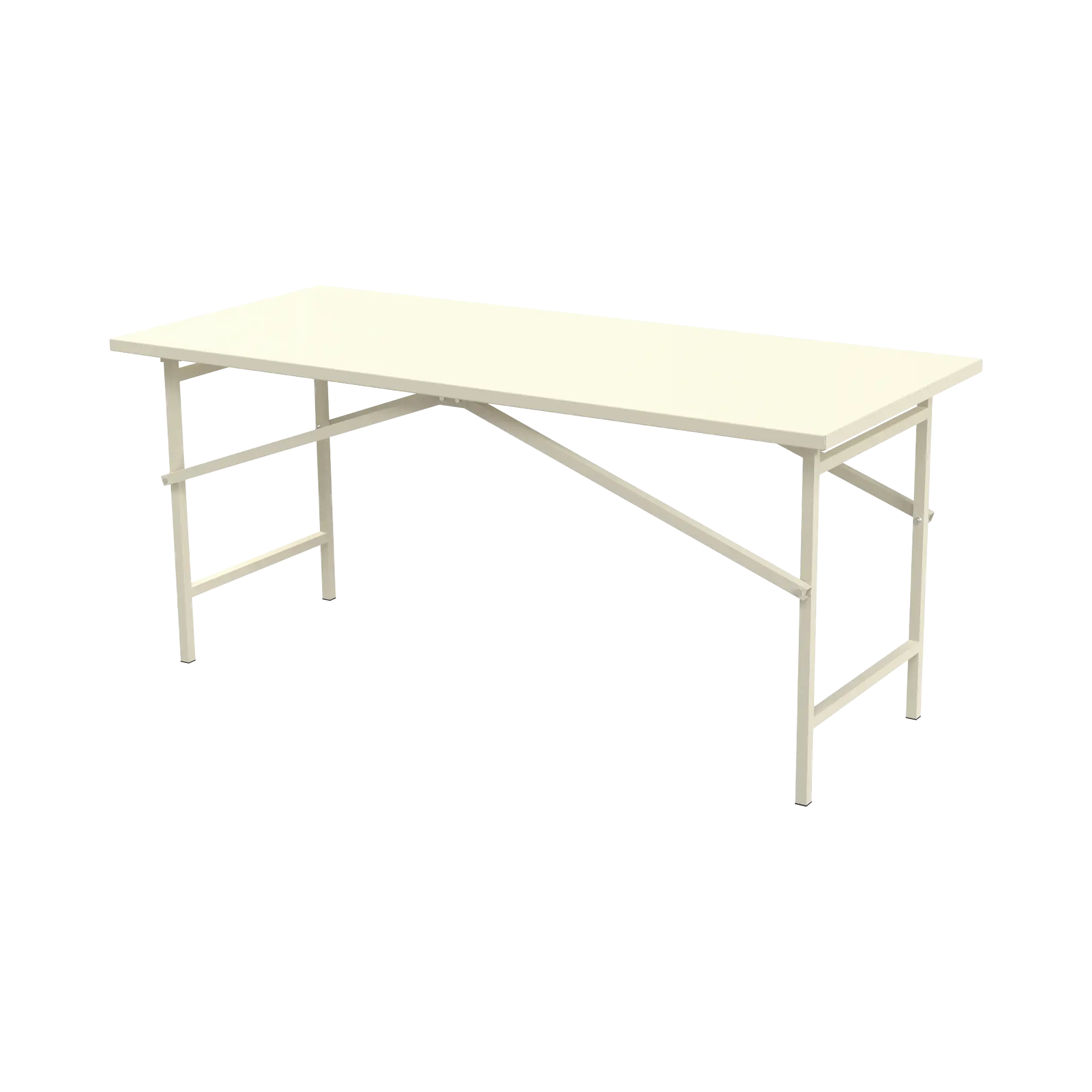 Mesa de Trabajo Plegable 100% para Trabajos Pesados (1832x791x813mm).