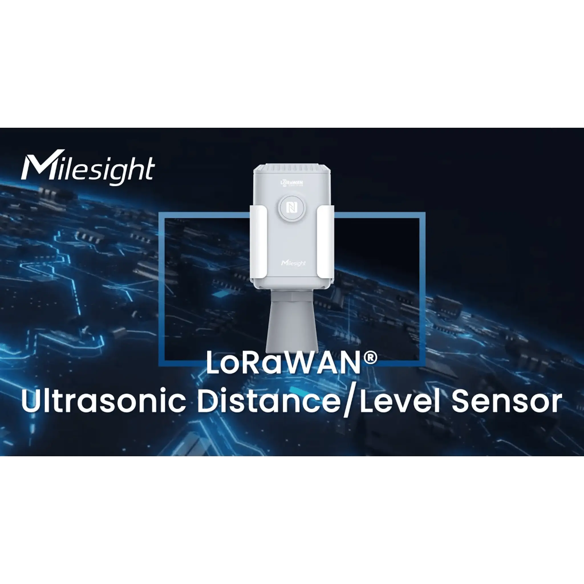 Sensor Ultrasónico para Medición de Nivel en Tanques y Cisternas con Alcance de Hasta 10m