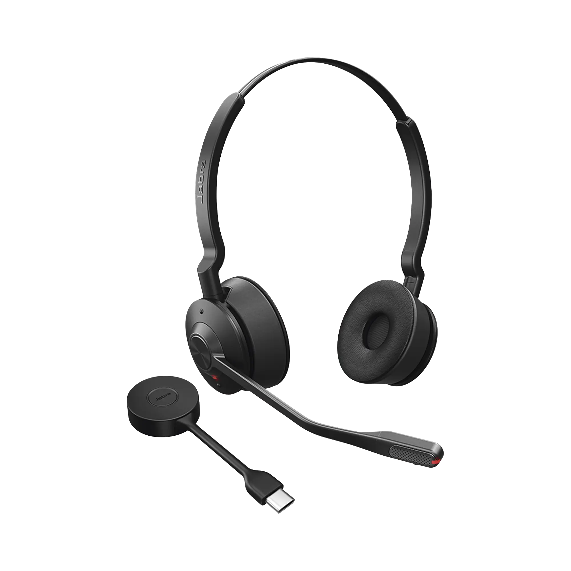 Jabra Engage 55, Auricular stereo versión MS con aislamiento de ruido activa, adaptador DECT USB-A (9559-450-125)