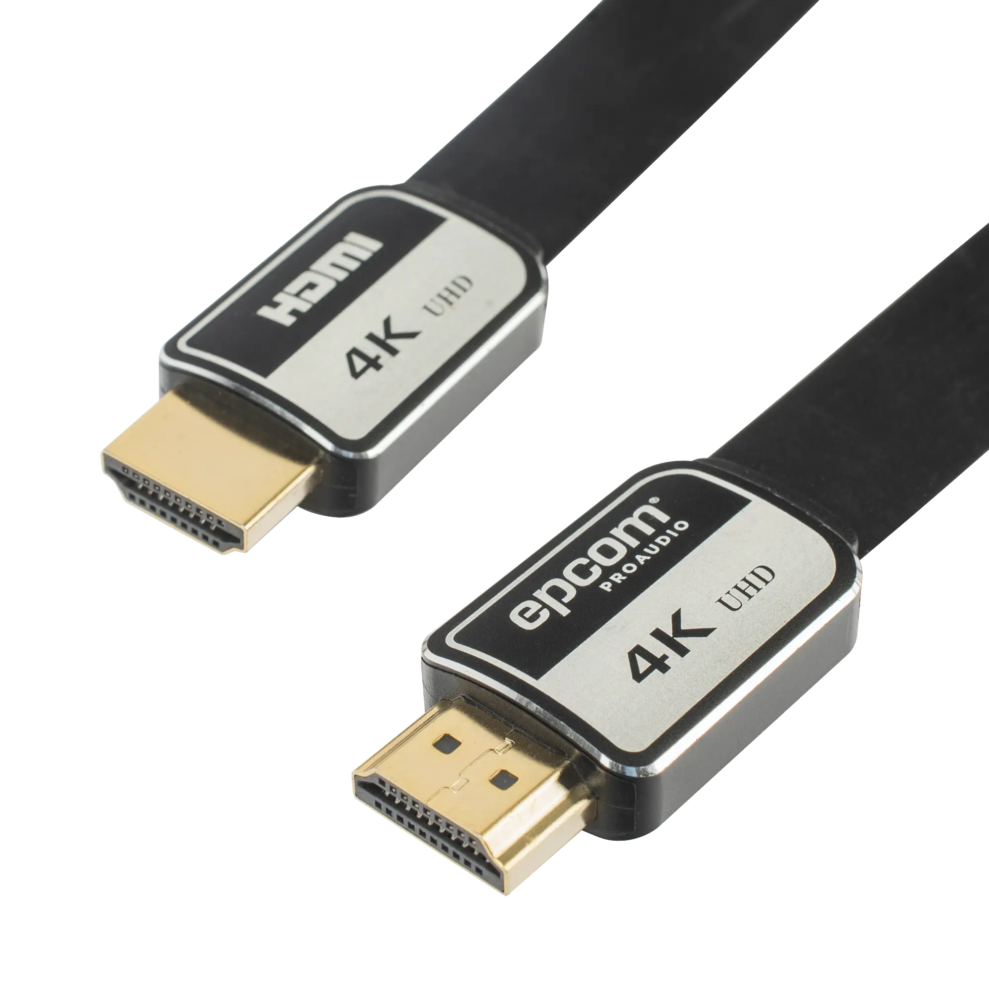 Cable HDMI de 5m | Alta Definición | Version 2.0 | Alta velocidad 18Gbps | 4K@60Hz | Conectores Chapados en Oro | Tipo Plano