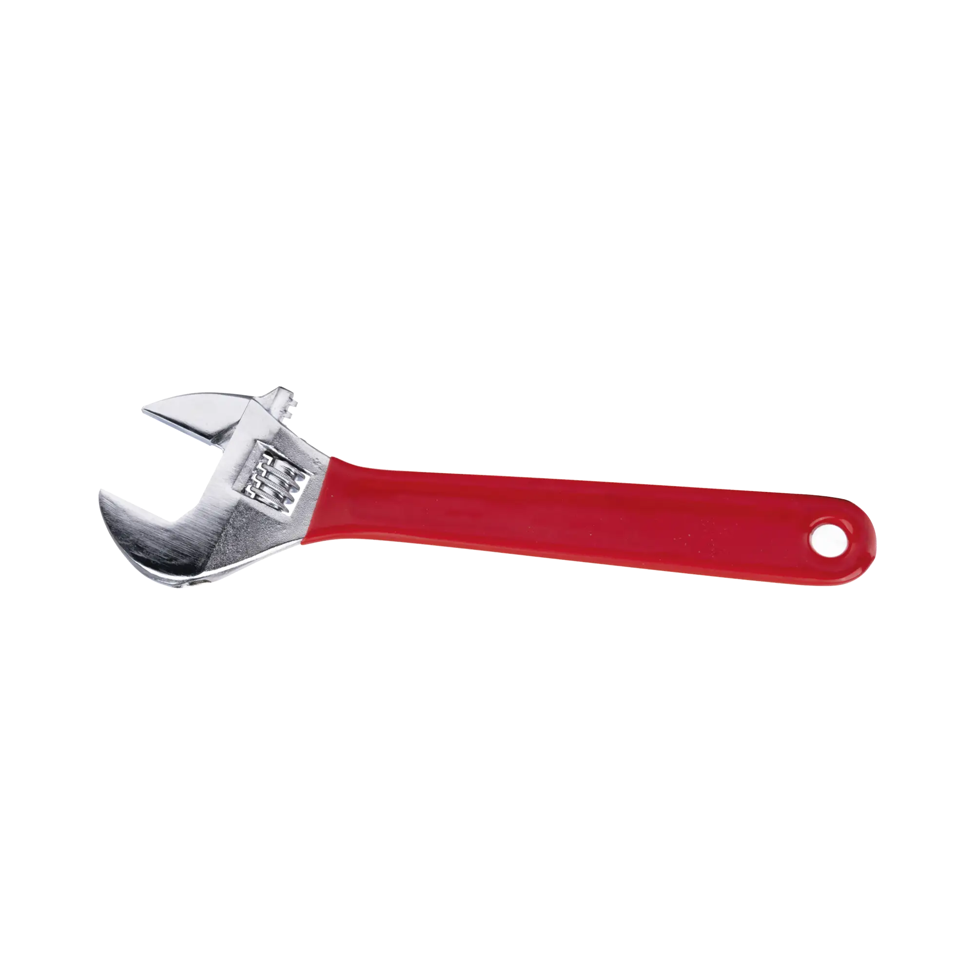 Llave ajustable de 10″ con mango de plástico