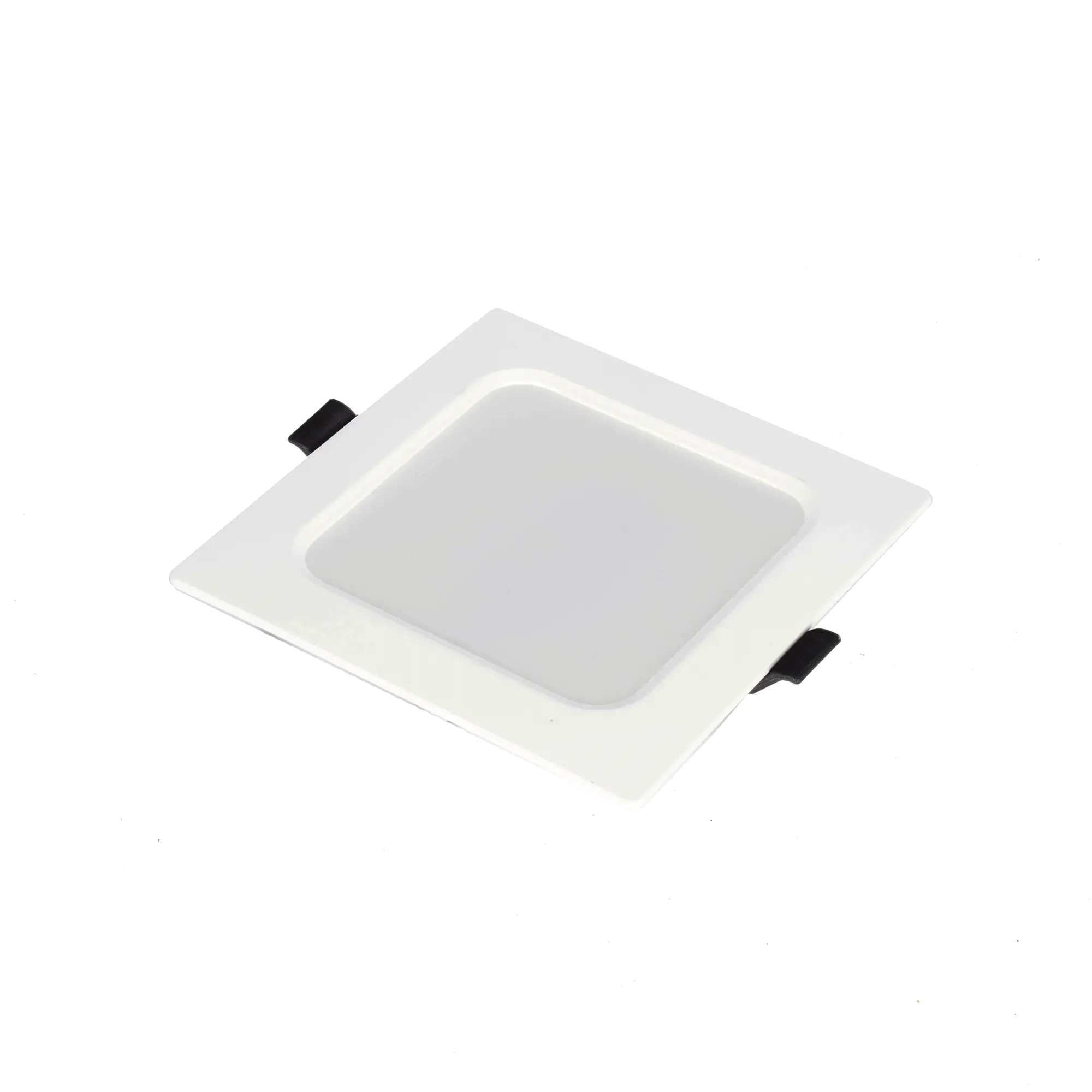 Spot Cuadrado Empotrable / 12 x 12 cm / Luz Fría / 110 V / 6 W / 420 lúmenes / 25000 hrs / Ángulo de apertura 120° / IP20