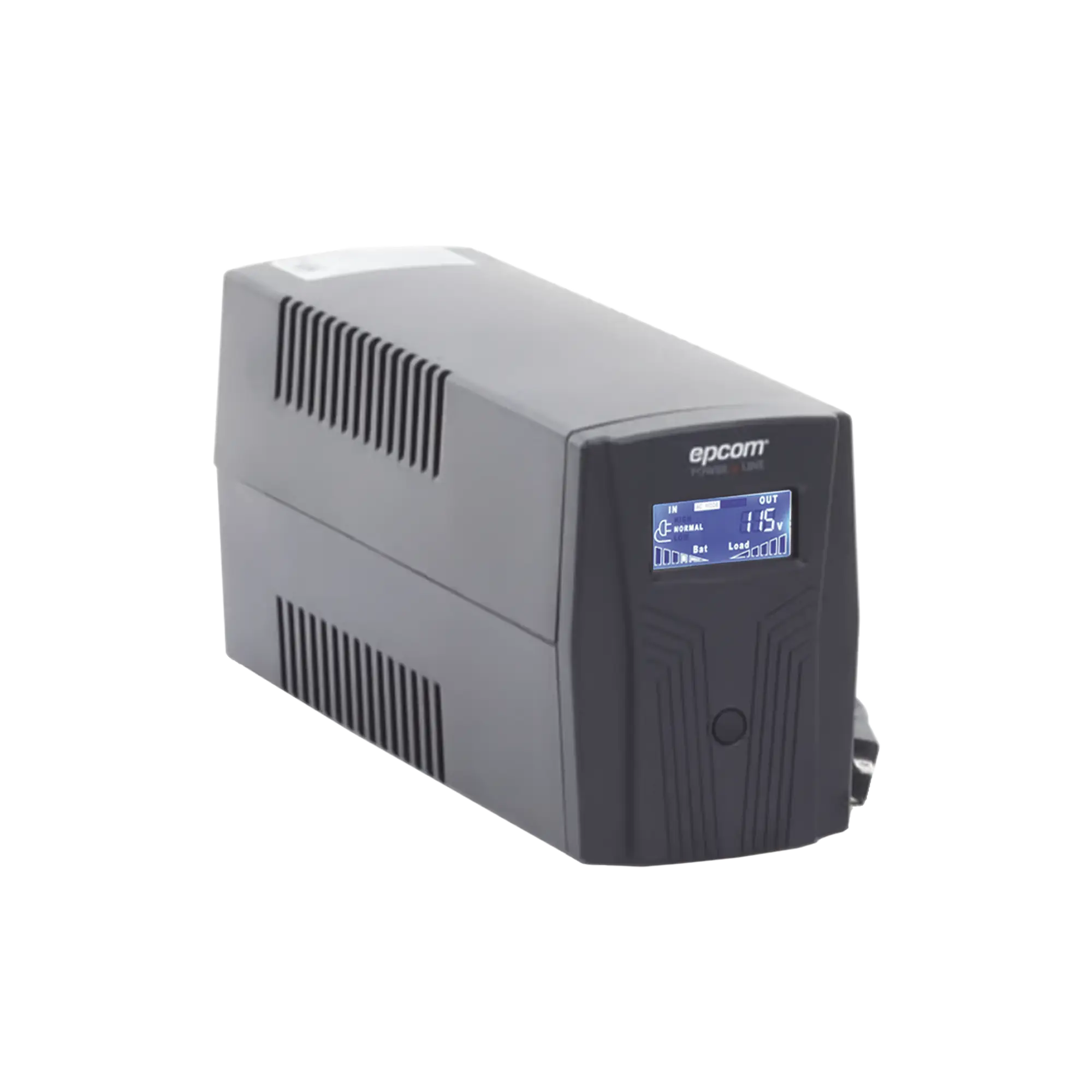 UPS de 600VA/360W / Topología Línea Interactiva / Entrada y Salida 120 Vca / Clavija NEMA 5-15P / 4 Tomas NEMA 5-15R
