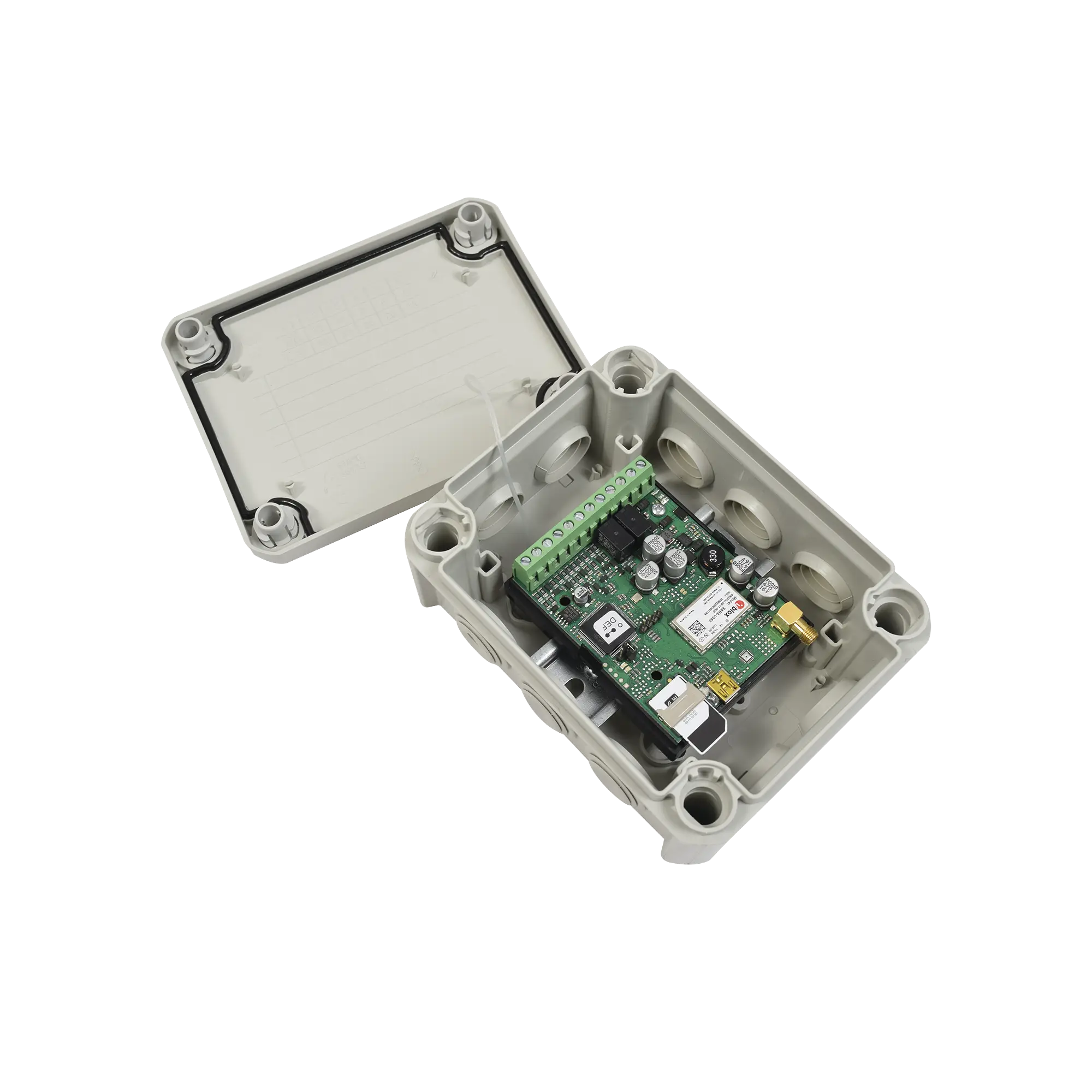 Controlador Remoto 3G con Activación vía APP o Llamada | Caja Nema IP67 | Soporta hasta 2000 Usuarios