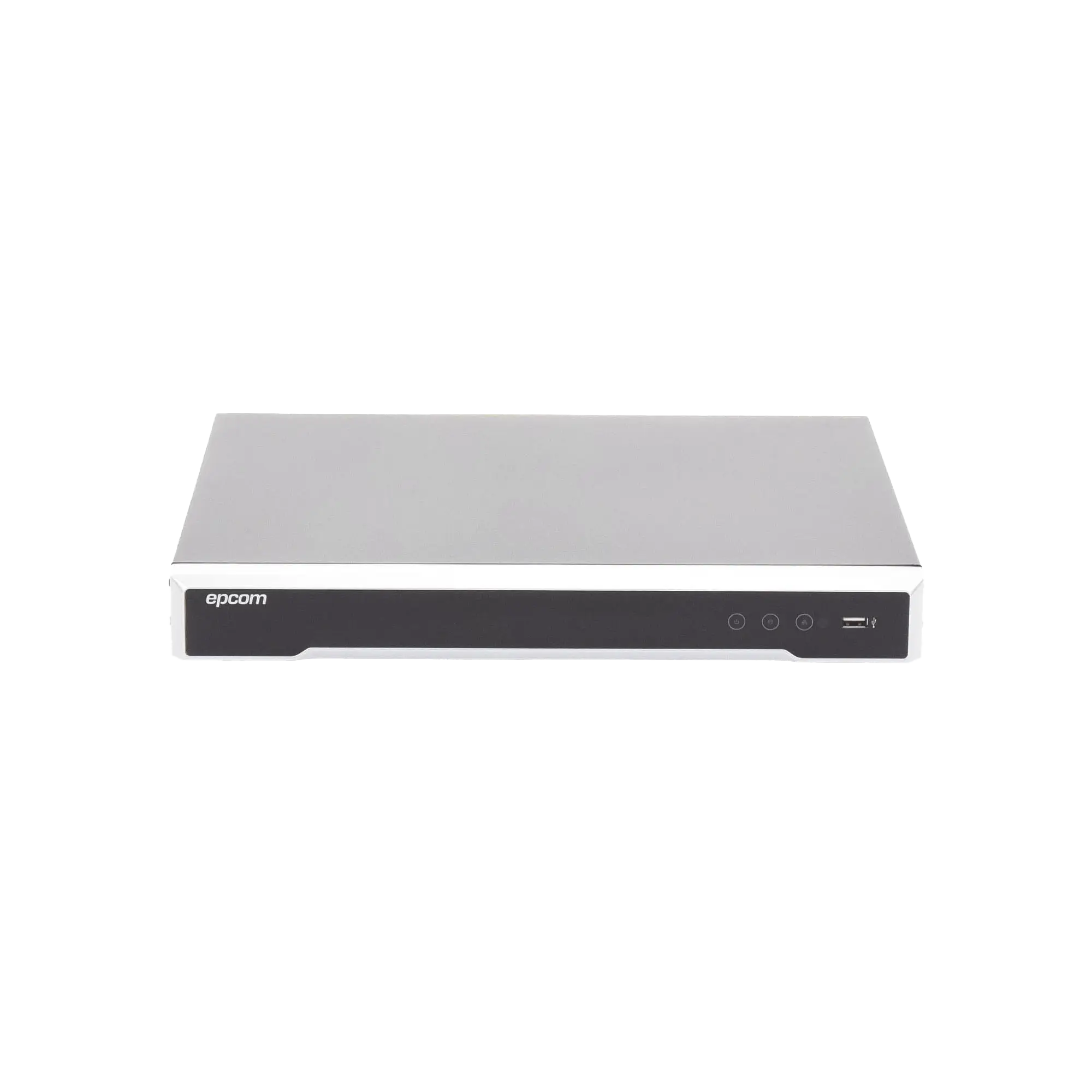 (ACUSENSE / Evita Falsas Alarmas) DVR 4K / 16 Canales TURBOHD + 16 Canales IP / 2 Bahía de Disco Duro / Audio por Coaxitron / Salida de Vídeo en 4K