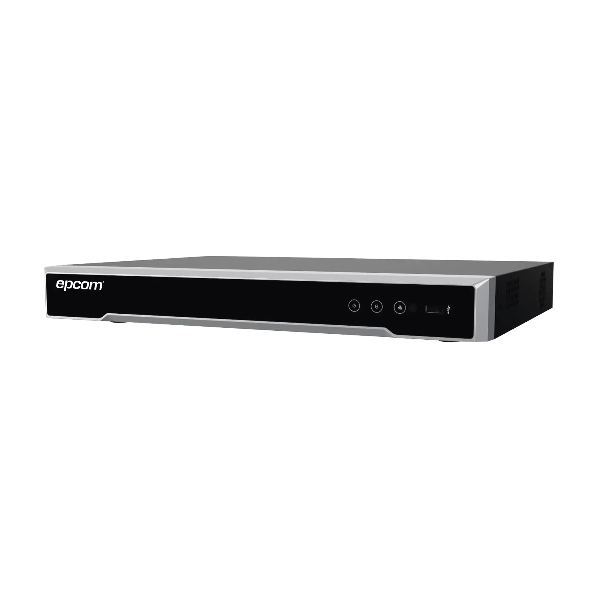 DVR 8 Megapixel / 4 Canales TURBOHD + 4 Canales IP / 1 Bahía de Disco Duro / 4 Canales de Audio / 4 Entradas de alarma / Vídeoanálisis