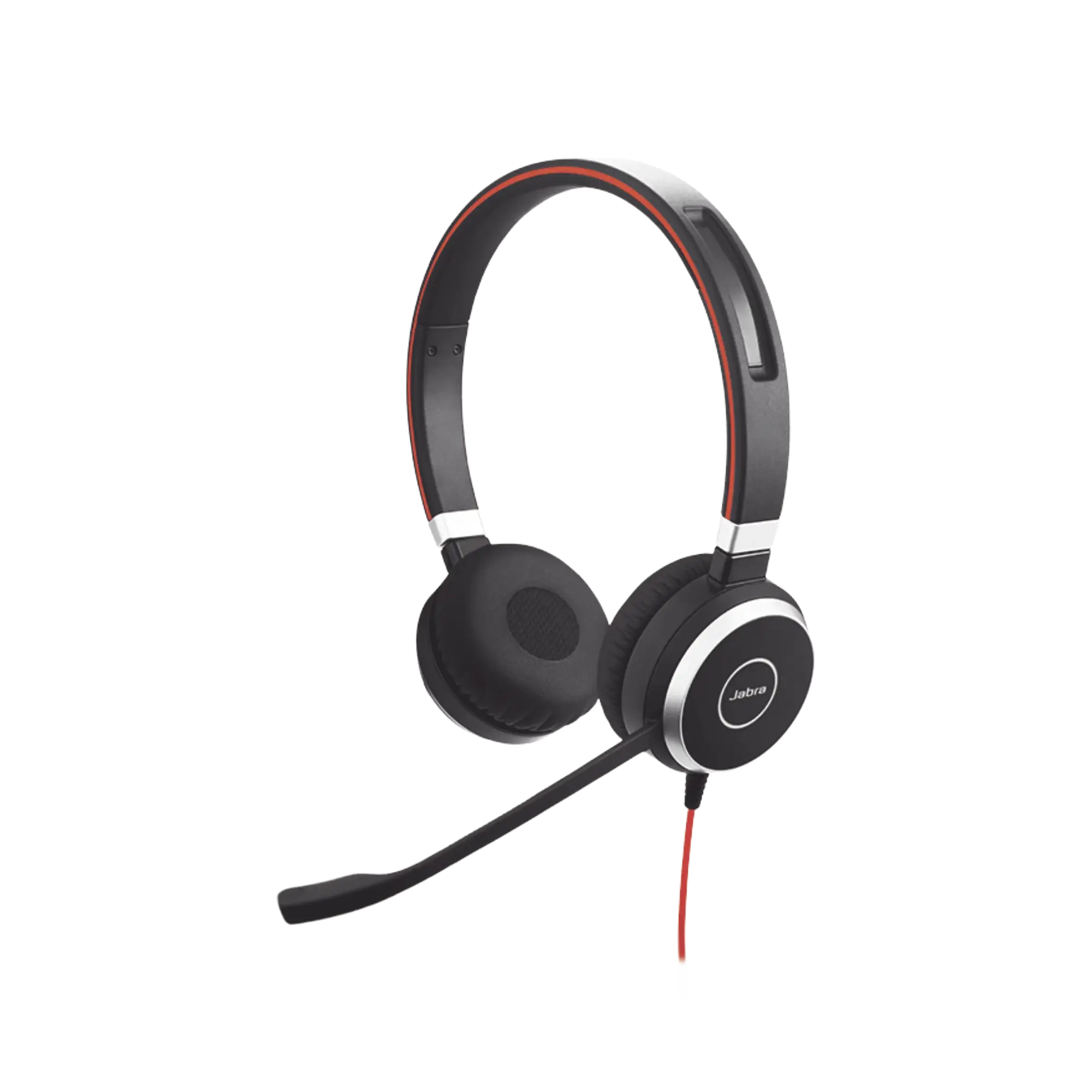 Jabra Evolve 40 Duo con Conexión USB / 3.5 mm, indicador de ocupado y cancelación de ruido pasiva (6399-823-109)