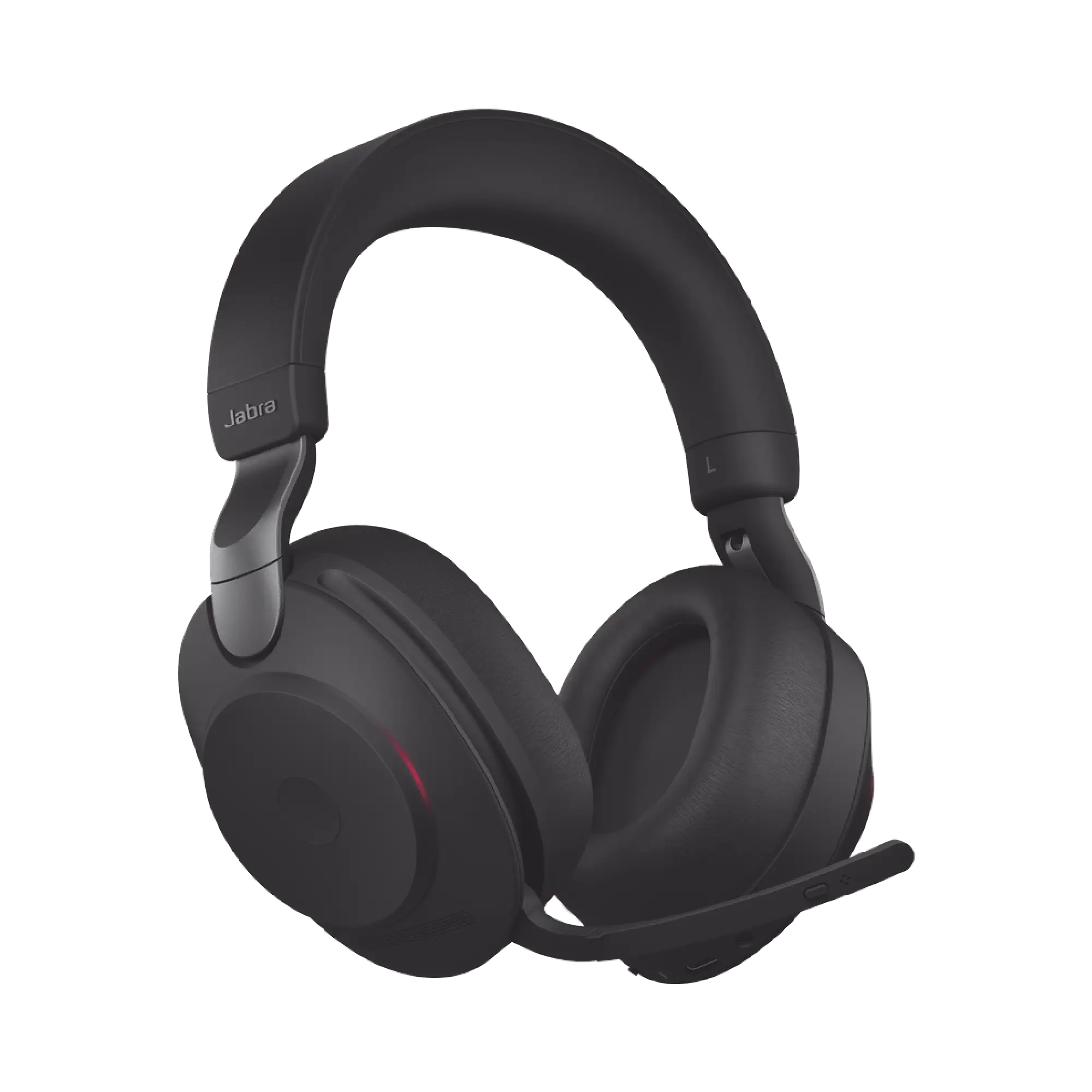 Jabra Evolve2 85, Auricular stereo versión UC con cancelación de ruido activa, dongle USB-A indicador de ocupado (Busylight)(28599-989-999)