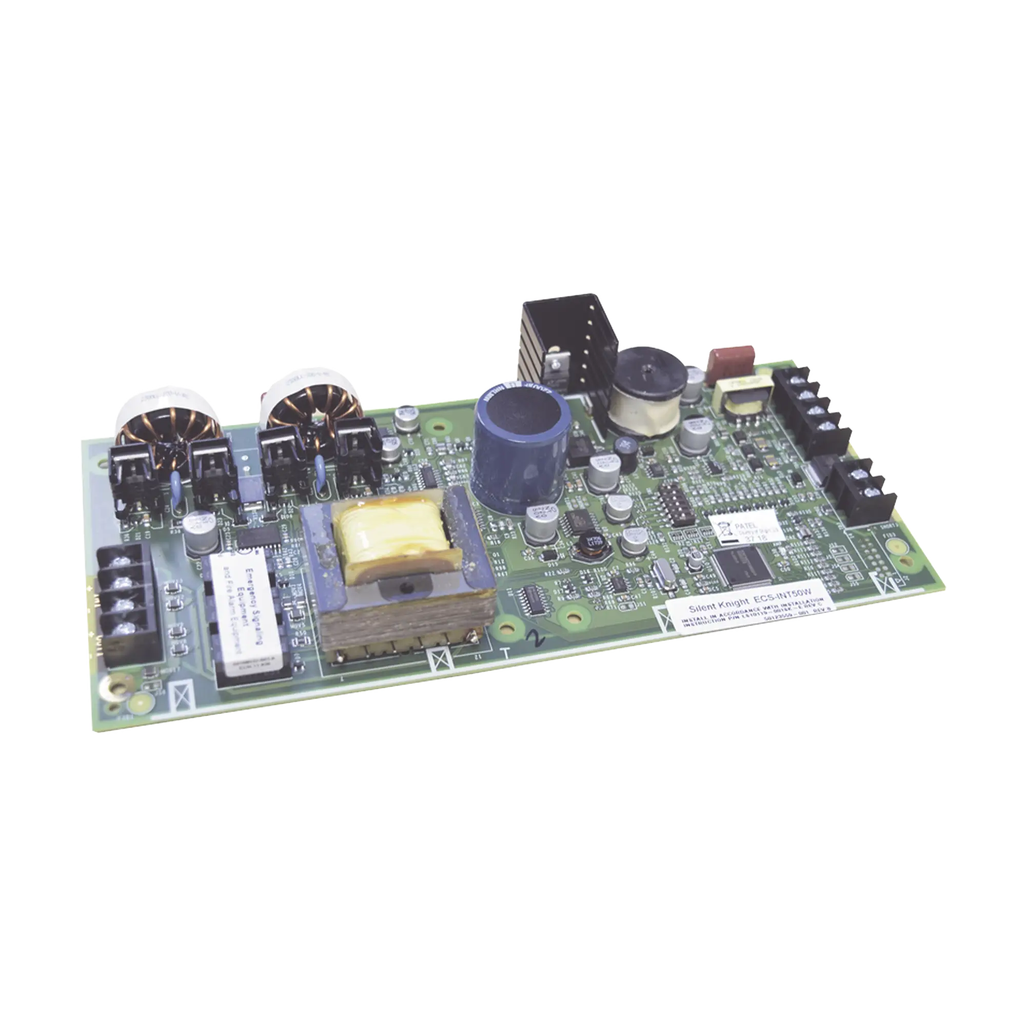 Amplificador interno de 50 Watts con un circuito de voz para Silent Knight