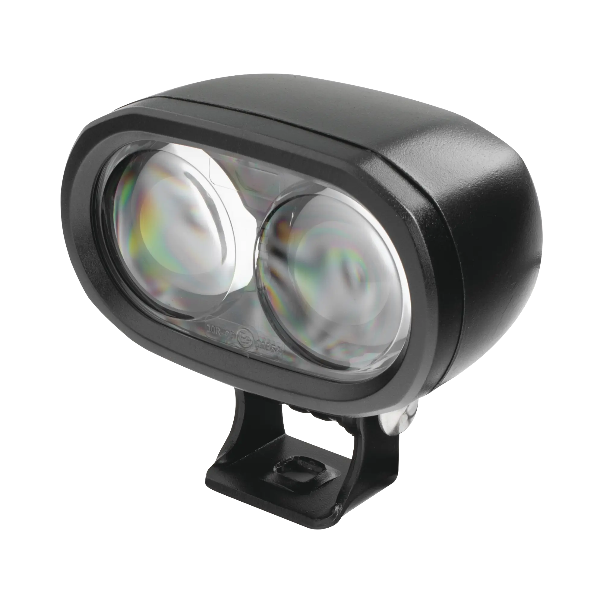 Luz LED de advertencia peatonal de punto azul para montacargas y vehiculos
