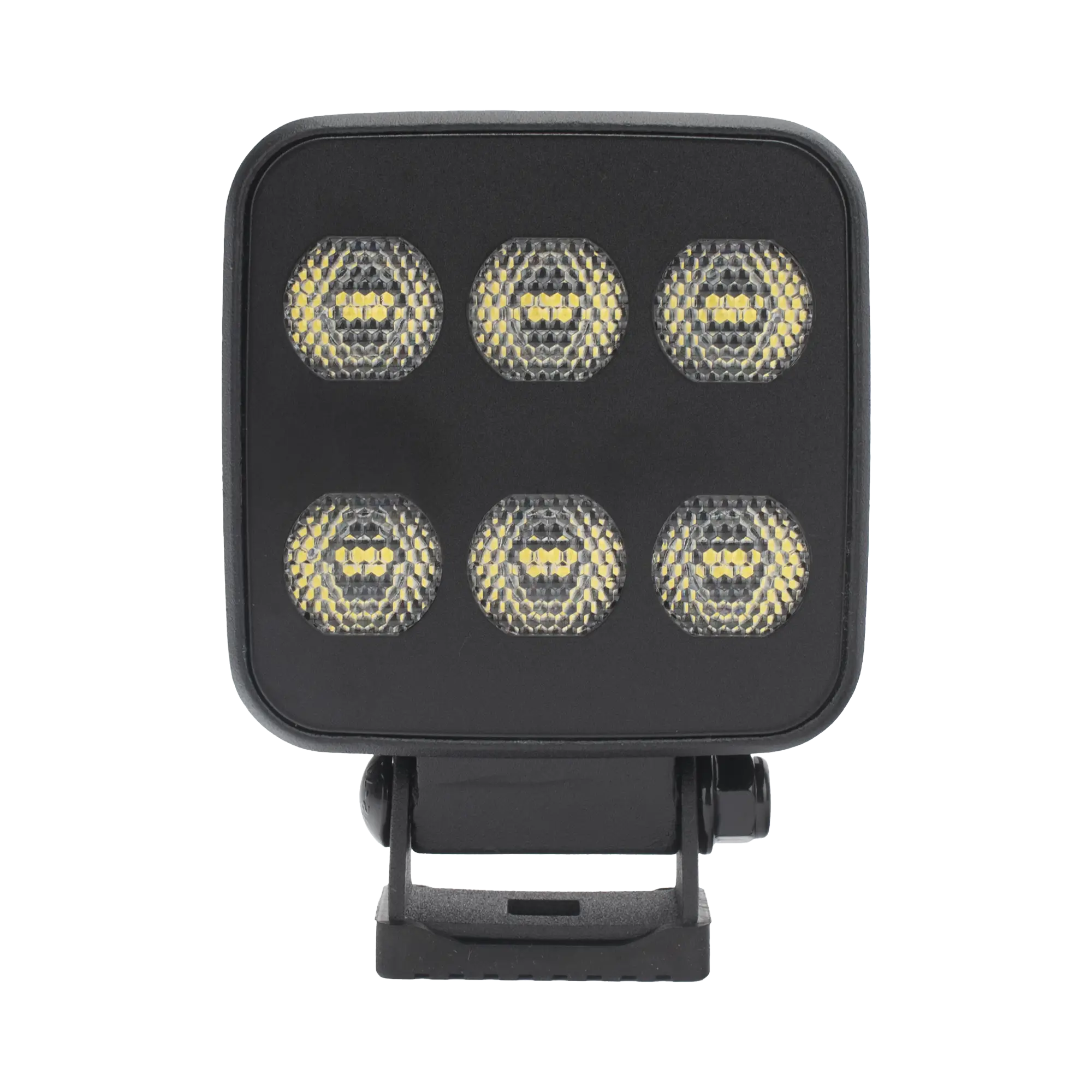 Luz de Trabajo Ultra brillante Cuadrada, 6 LED, 6552 Lúmenes, 12-24 Vcd