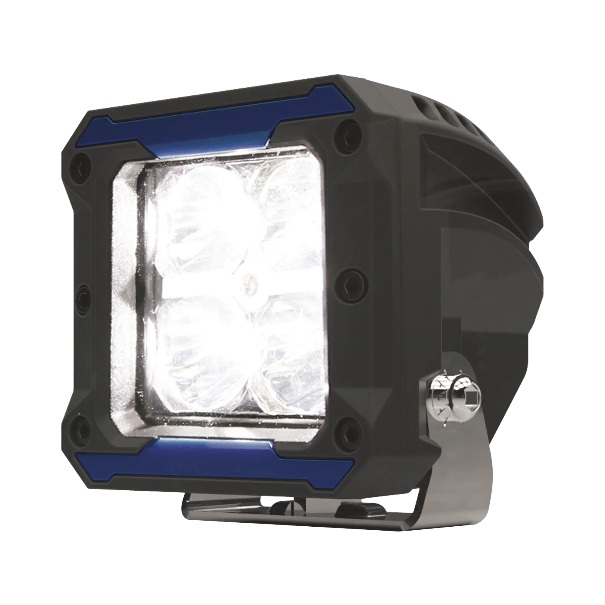 Luz de trabajo de uso rudo, 12-24 Vcc, 1025 lumenes