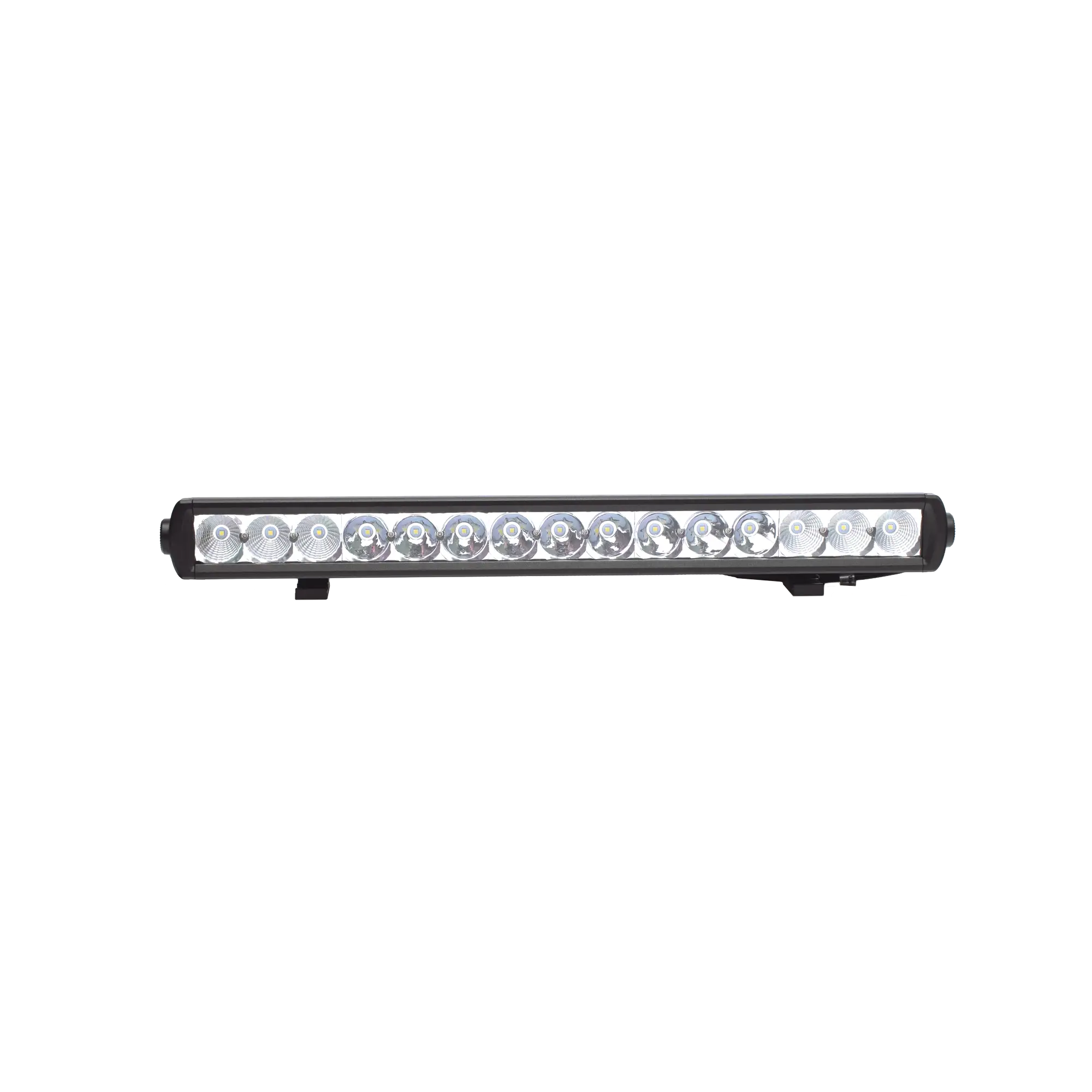 Barra LED color claro de una fila, 12-24 Vcc, 20 pulgadas de largo, 2175 lúmenes, Montaje Permanente