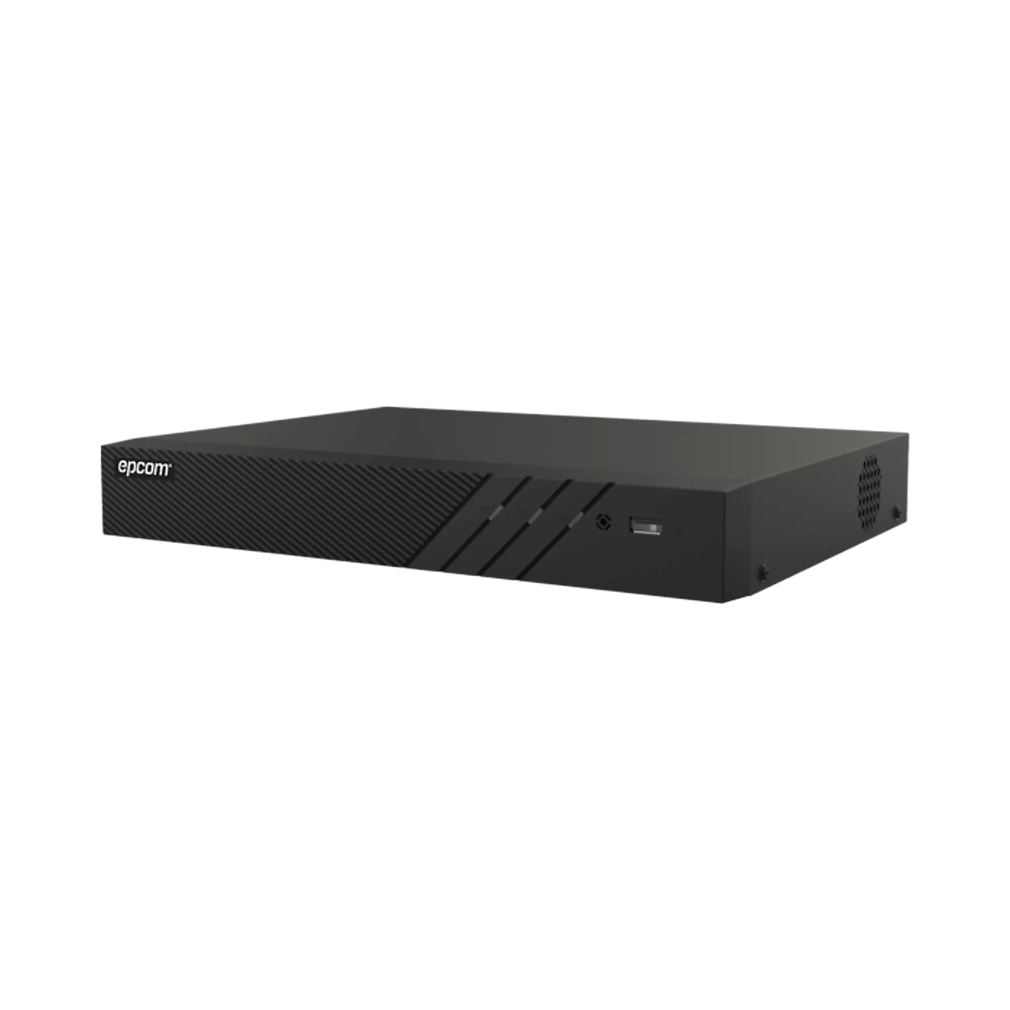 DVR 8 Canales TURBOHD + 8 Canales IP / 8 Megapixel (4K) / Audio Bidireccional por Coaxitron / ACUSENSE / 1 Bahía de Disco Duro / Salida de Video en 4K / H.265+