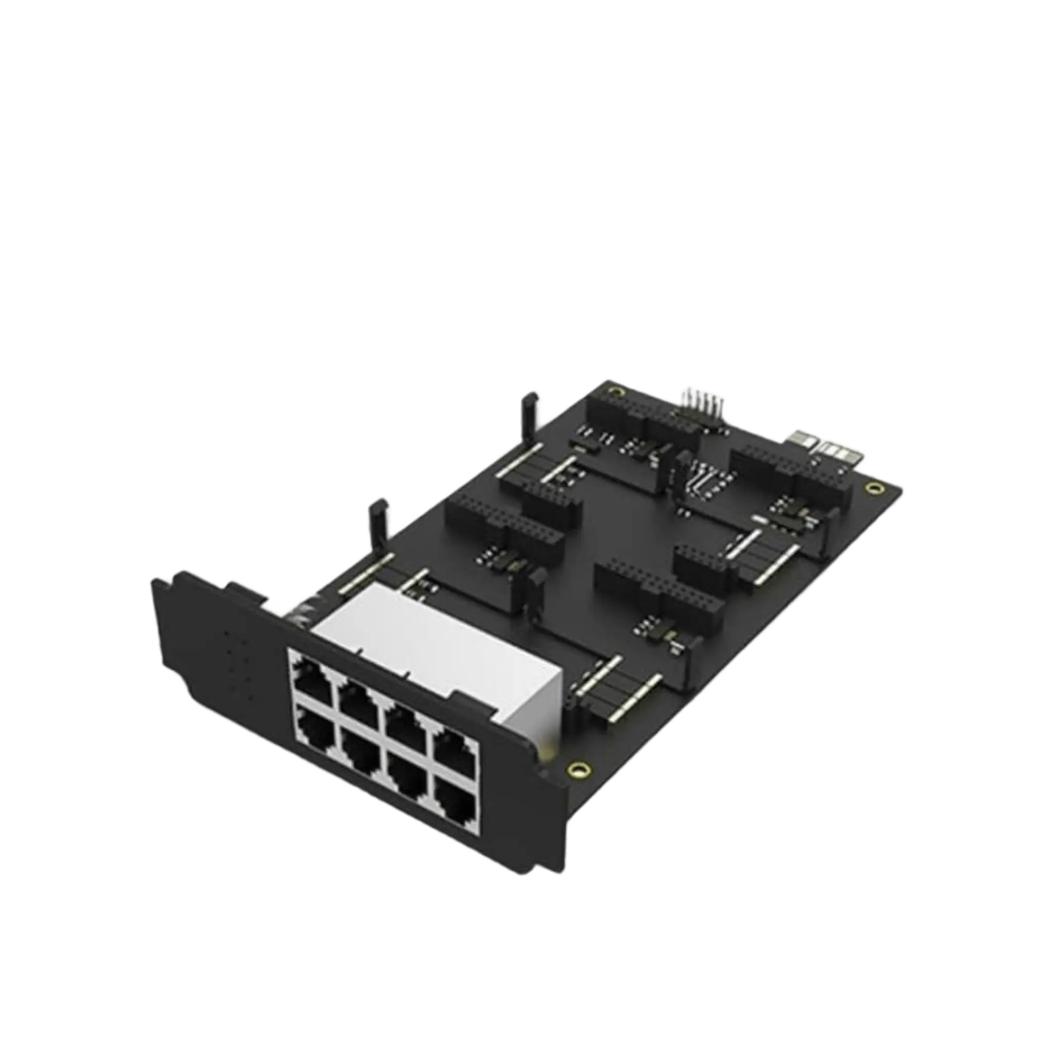 Modulo de expansión de 8 puertos RJ11 y 4 interfaces para conmutador Yeastar (P560,P570)