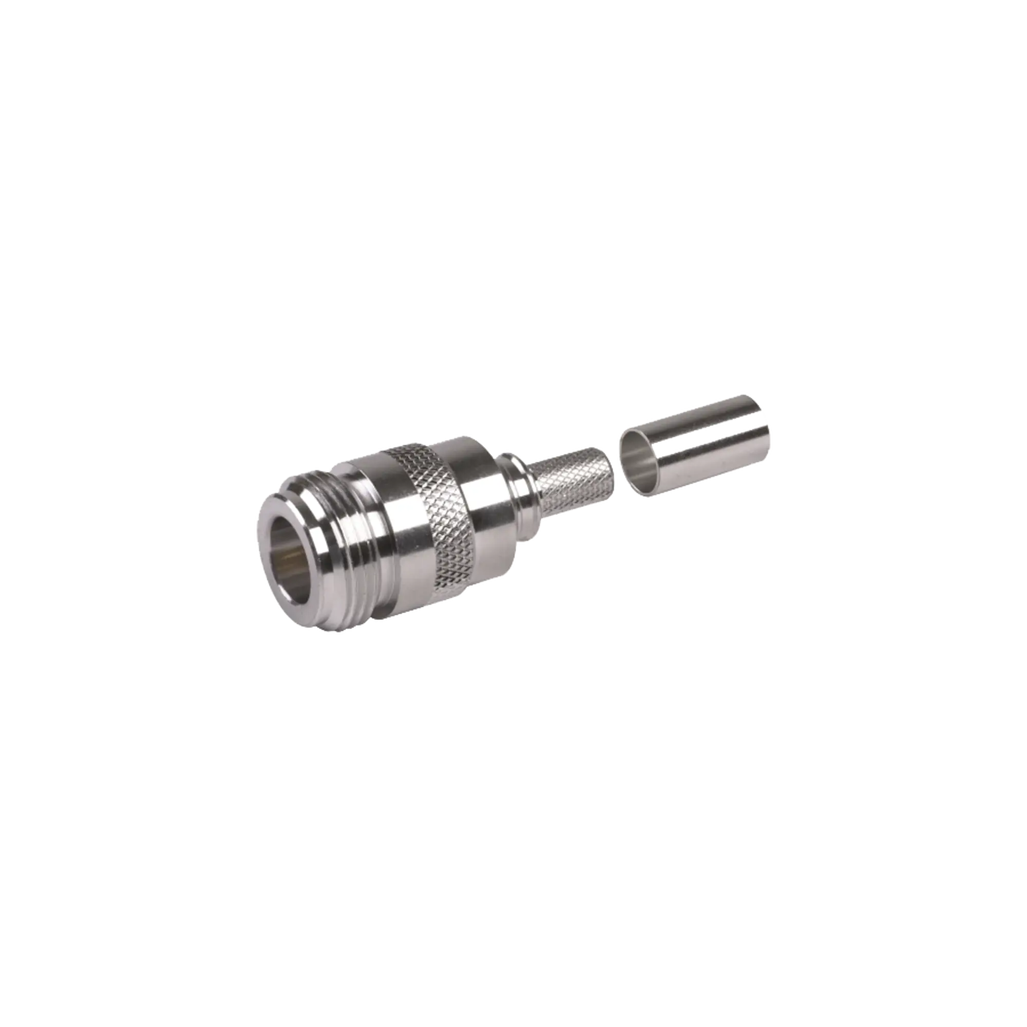 Conector N Hembra Plegable con Pin Cautivo para cables