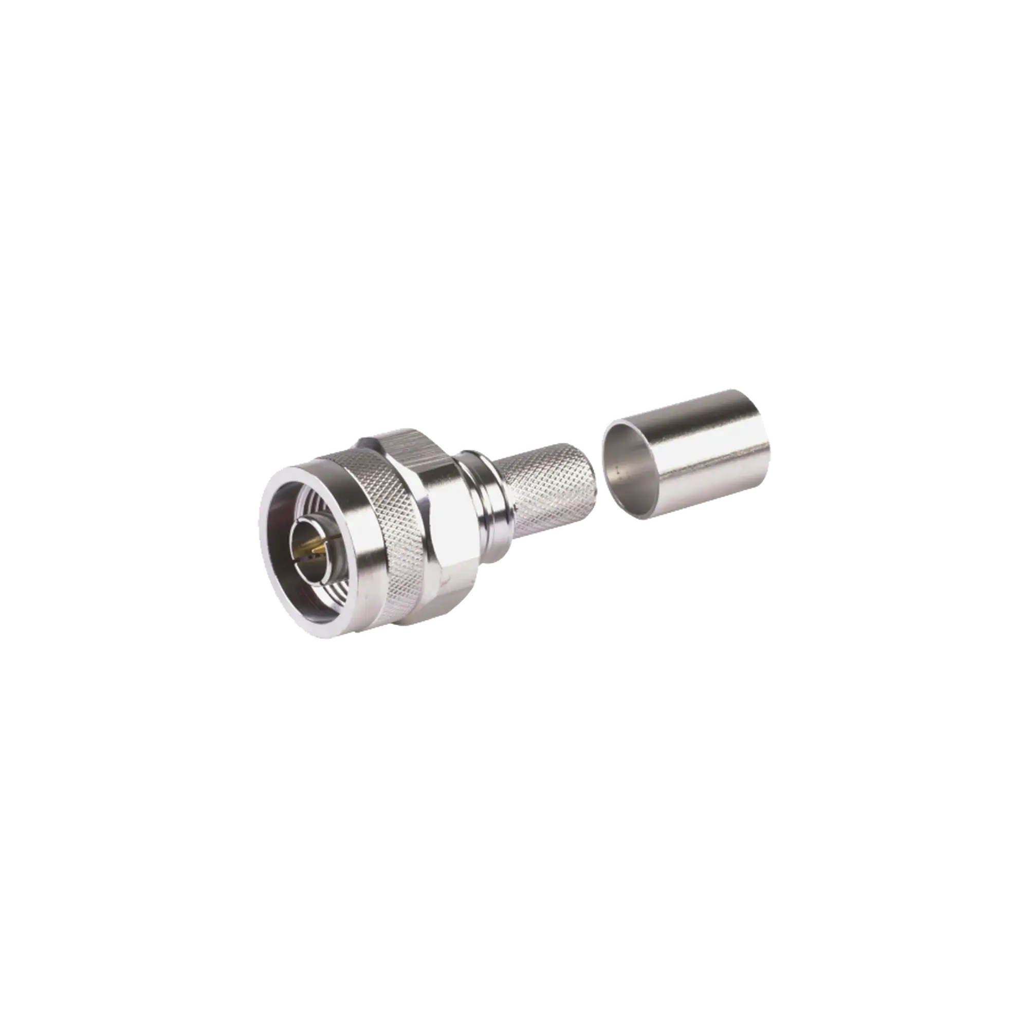 Conector N Macho Plegable Hex. con Pin Cautivo para cables Tipo RG8