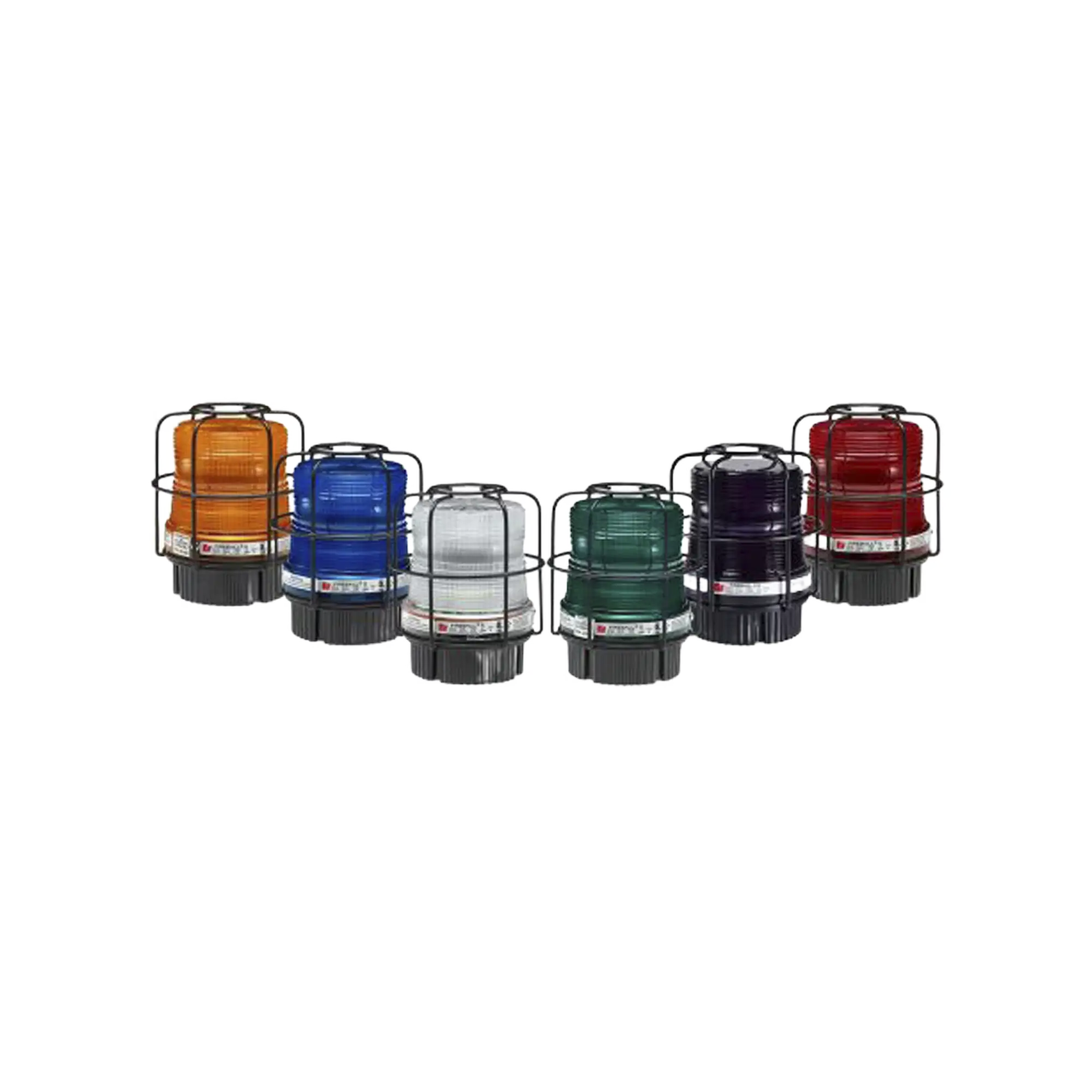 Fireball LED Luz de advertencia de color cuádruple para Clase I, División 2, Grupos A, B, C y D; Clase II, División 2, Grupos F y G; Clase III 120-240 VCA