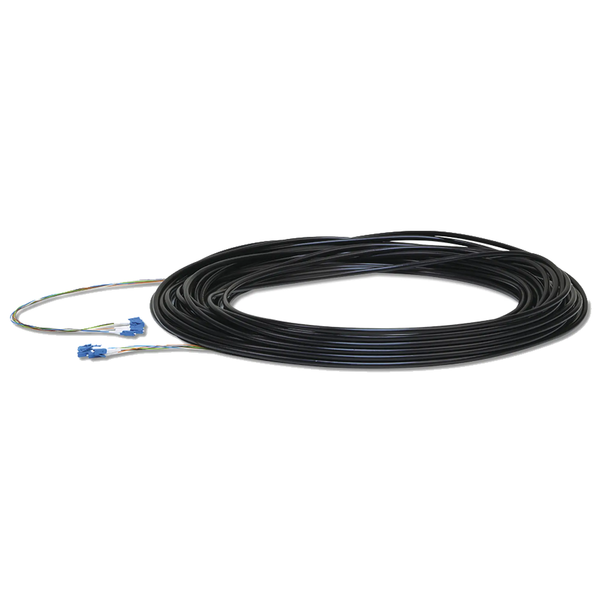 FiberCable de 30 m (100ft) Monomodo (SM) con conectores LC, ideal para equipos EdgeRouter, EdgeSwitch y EdgePoint.