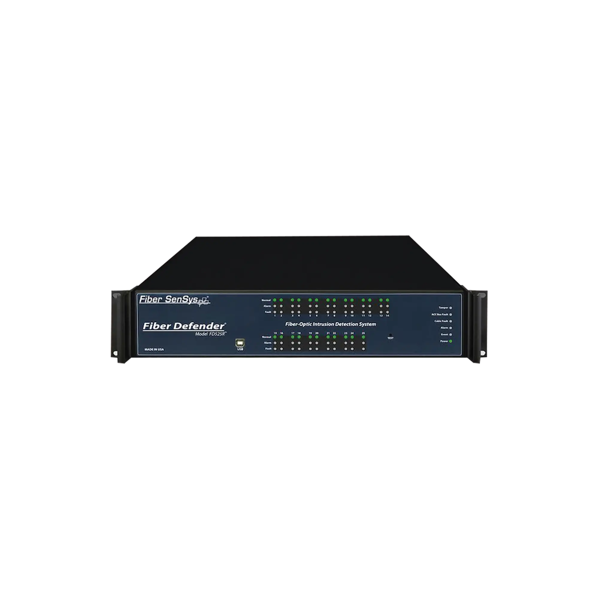 Sensor de Seguridad Perimetral por Fibra Óptica Sensitiva/ Hasta 25 Zonas/ De 0 a 800 m de protección