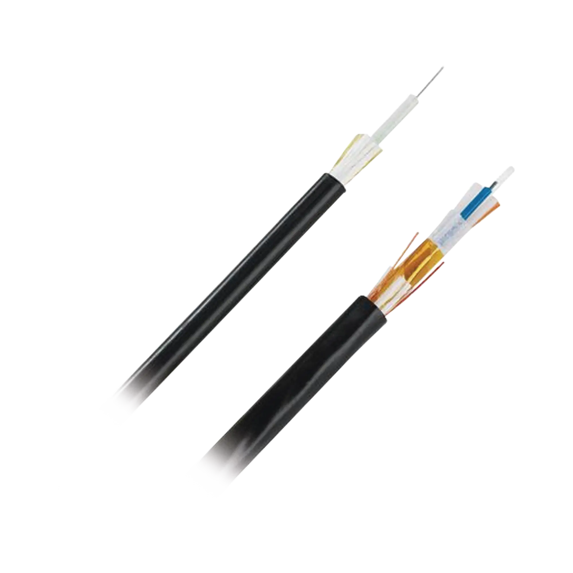 Cable de Fibra Óptica de 6 hilos, Multimodo OM4 50/125 Optimizada, Interior/Exterior, Loose Tube 250um, No Conductiva (Dieléctrica), OFNR (Riser), Precio Por Metro