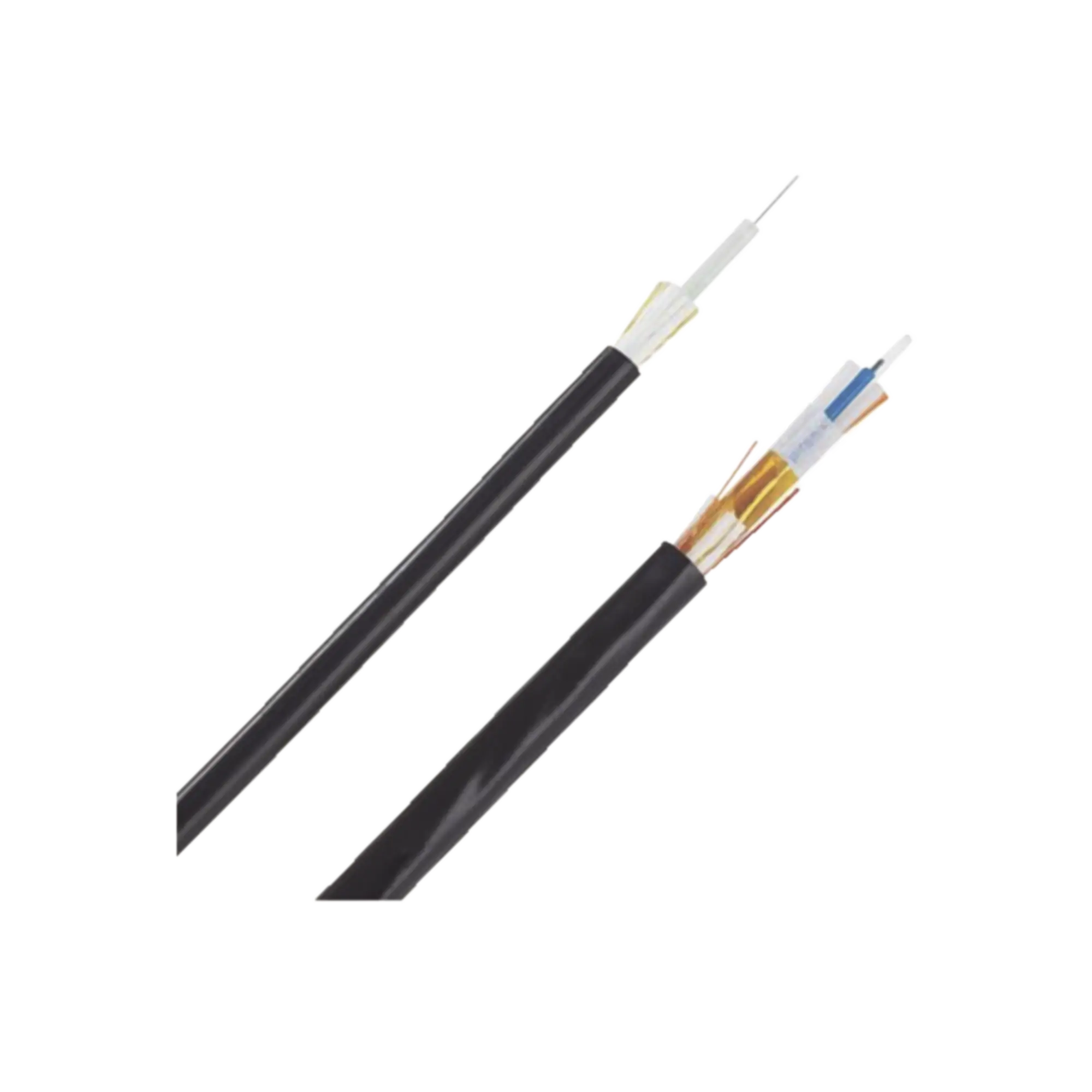 Cable de Fibra Óptica de 6 hilos, Monomodo OS2, Interior/Exterior, Loose Tube 250um, No Conductiva (Dieléctrica), OFNR (Riser), Precio Por Metro