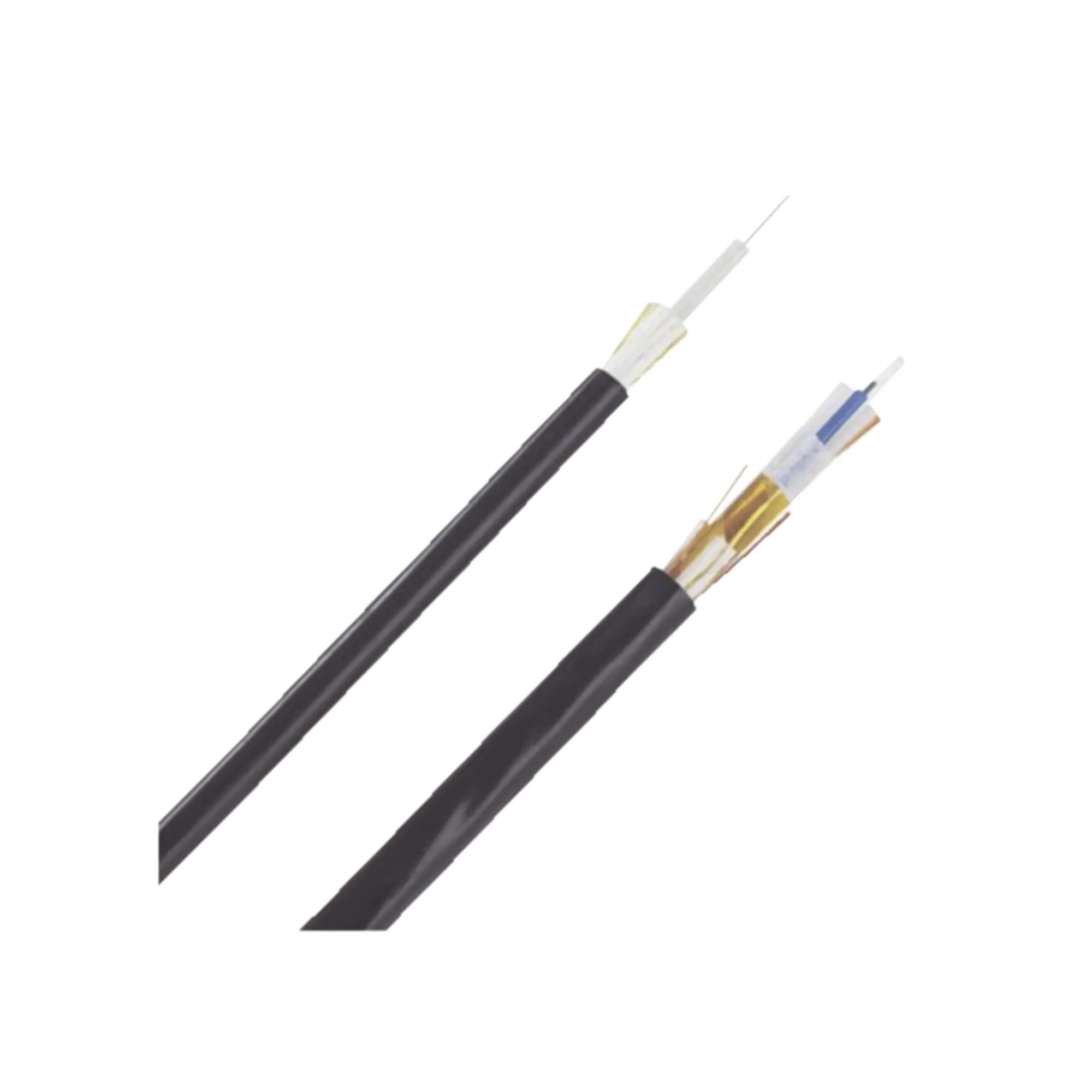 Cable de Fibra Óptica de 12 hilos, Monomodo OS2, Interior/Exterior, Loose Tube 250um, No Conductiva (Dieléctrica), OFNR (Riser), Precio Por Metro