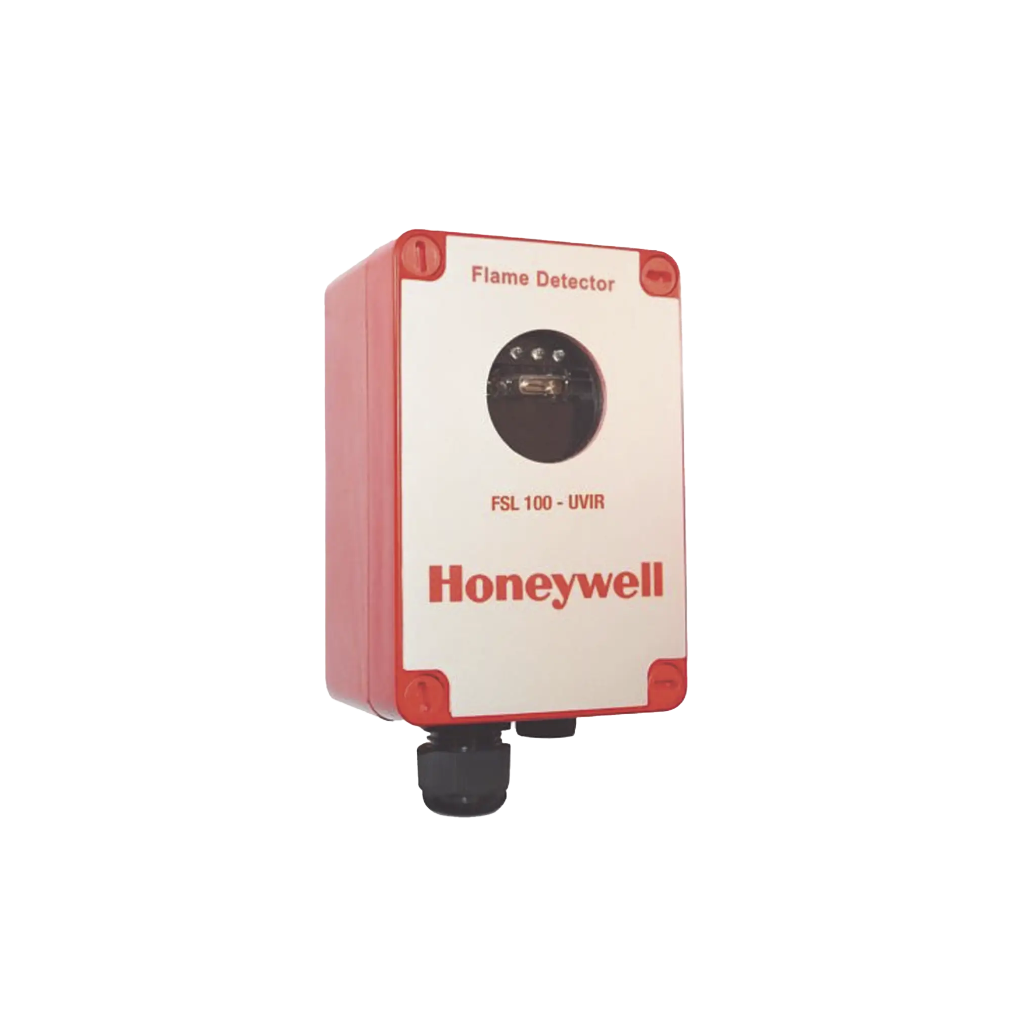 Detector De Flama Ultravioleta (UV), Apto Para Zona ATEX 2/22; FM 3611 Clase 1, 2 & 3, División 2, Certificado EN54-10 Alta Sensibilidad, Color Rojo