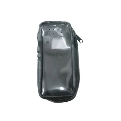 Funda Reforzada de Piel, Lazo para Cinto, Ventana Plástica y Cierre Lateral / IC-F3161DS, IC-F4161DS.