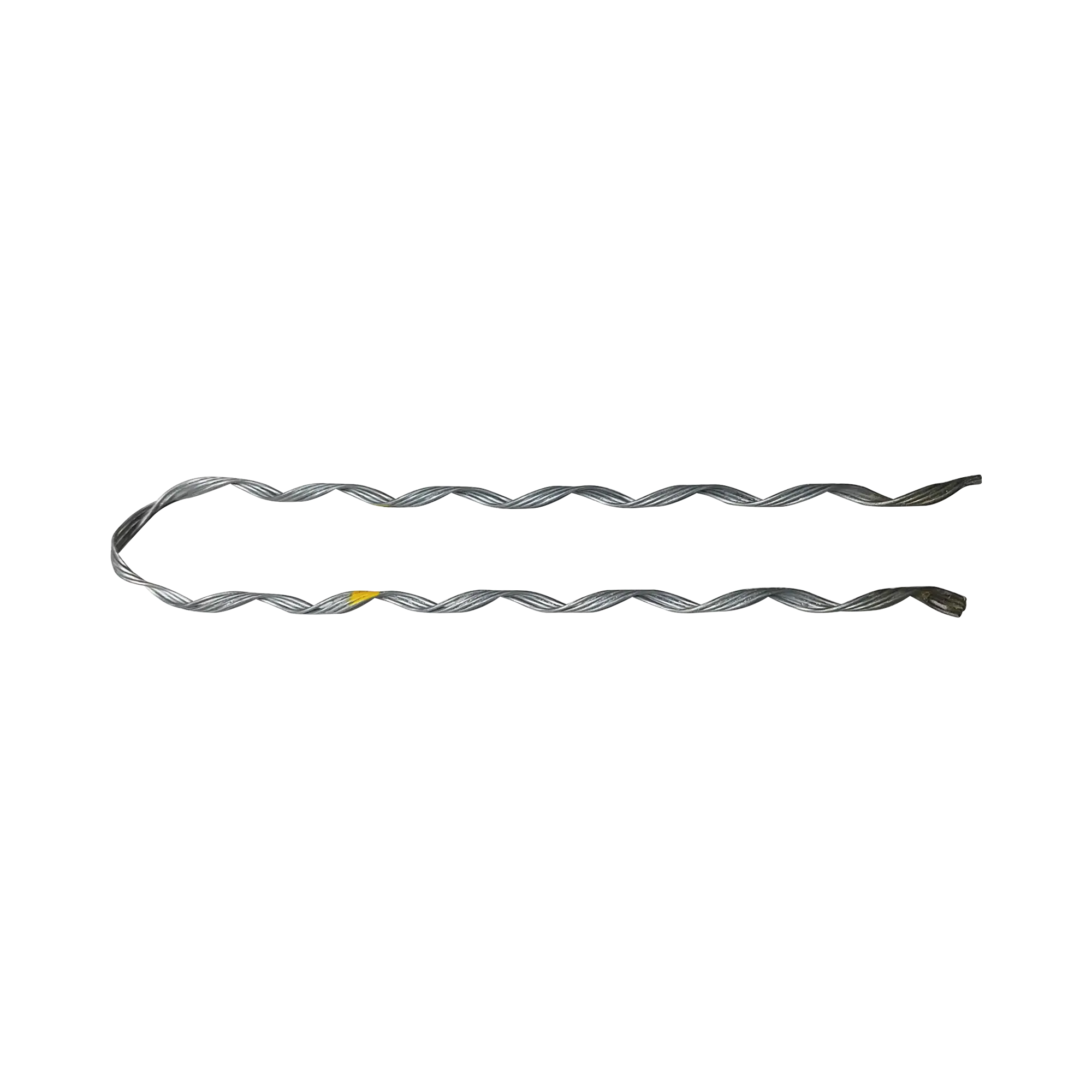 Remate Preformado de Acero Galvanizado para fibra Mini-ADSS, Diámetros 6-7 mm (Estructura de 4 hilos)