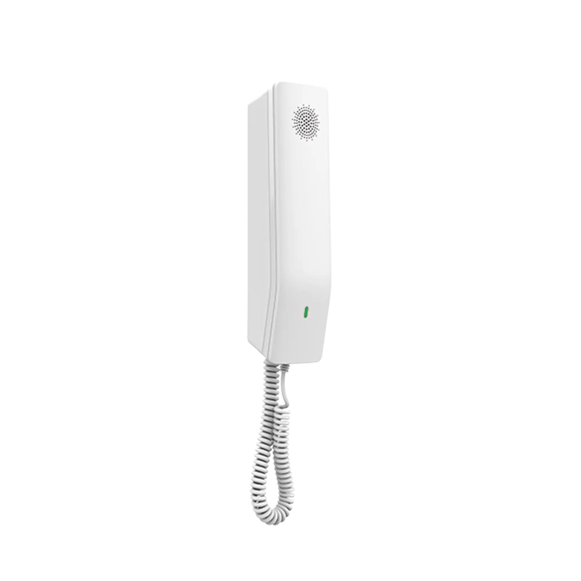 Teléfono IP para Hoteles / Altavoz HD en Bocina / 2 Cuentas y Líneas SIP / 10 Teclas de Marcación Rápida / 3 Teclas Programables / Wi-Fi de Doble Banda / Gestión con GDMS / Color Blanco /