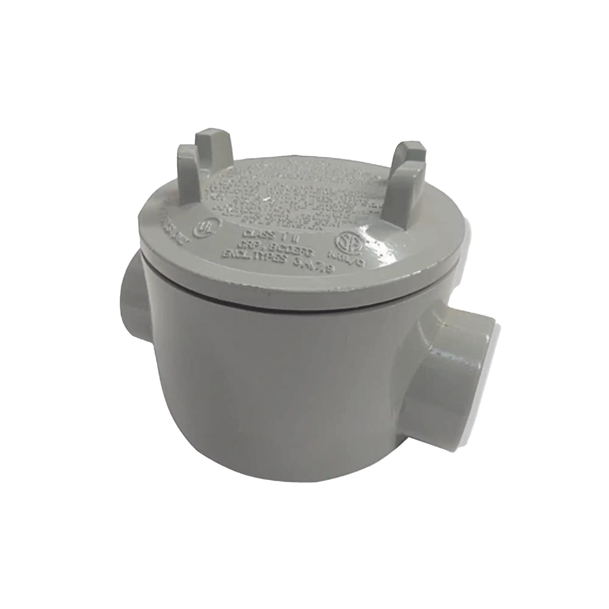 Caja con Tapa Tipo GRC de 2″ (50.8 mm)/ Caja a Prueba de Explosión / Para Áreas Peligrosas / Libre de Cobre.