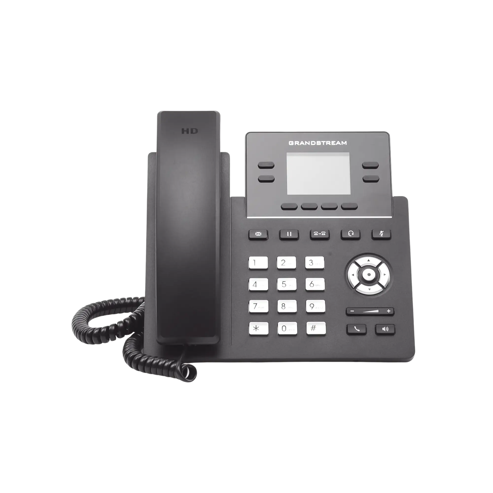 Teléfono IP Grado Operador, 4 líneas SIP con 2 cuentas, pantalla a color 2.4″, PoE, codec Opus, IPV4/IPV6 con gestión en la nube GDMS