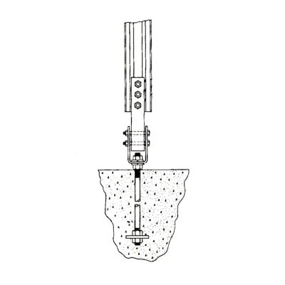 Sistema de Anclaje Tipo Perno para Torres TBX24, TBX32, TBX40, TBX48, GTBX32, GTBX40 y GTBX48.